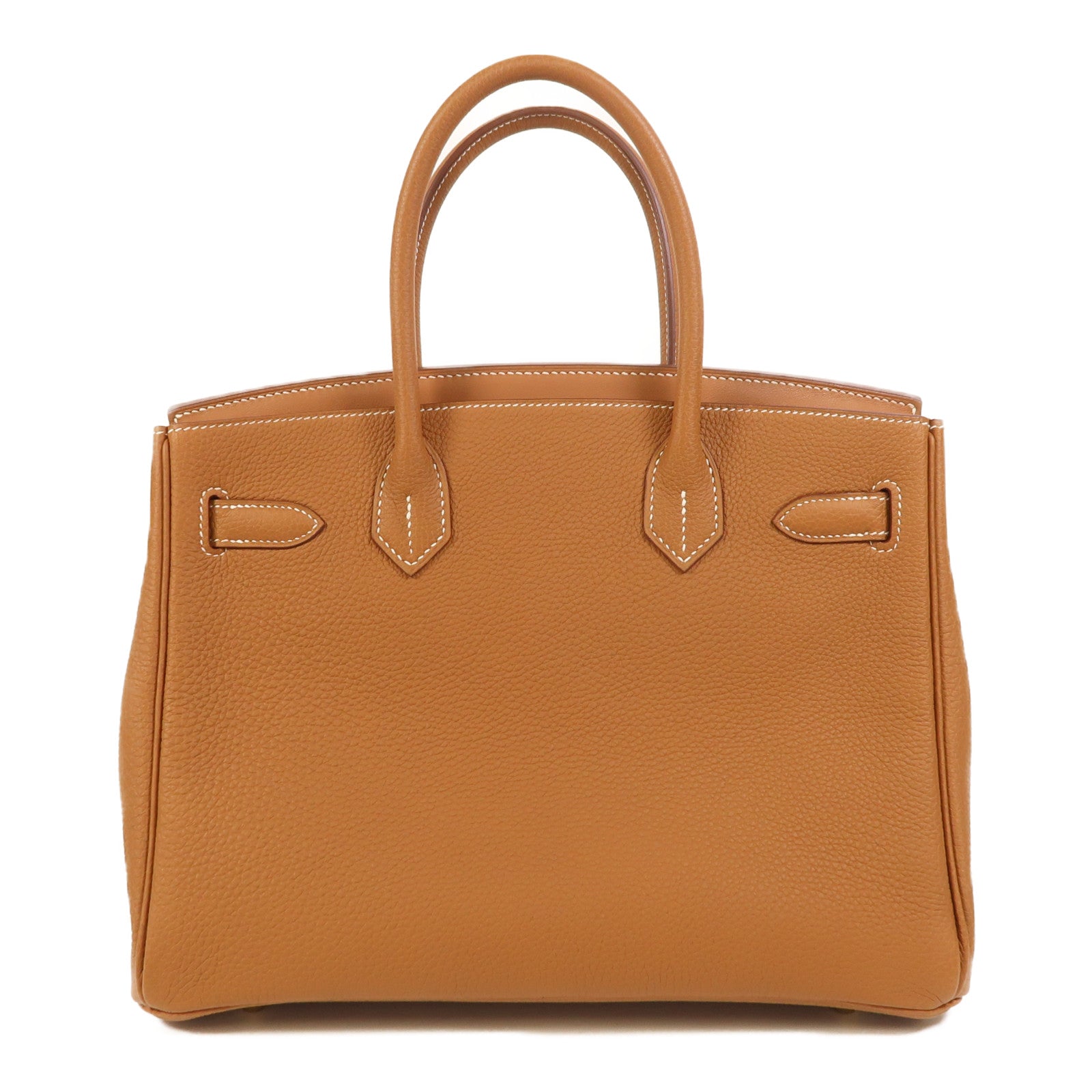 HERMES Togo皮革Birkin 30金扣手挽袋Gold
