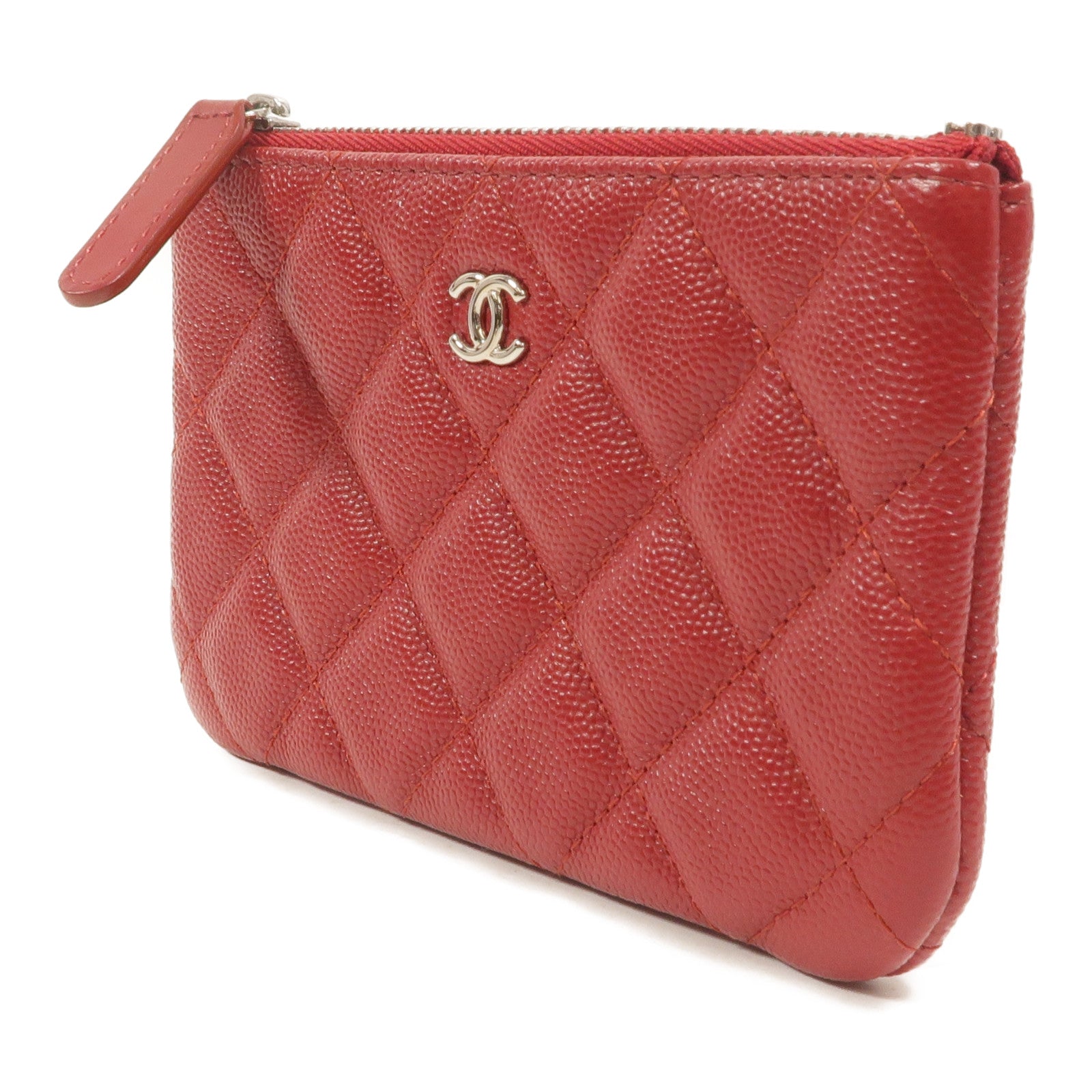 CHANEL 牛皮皮革Coin Case零錢包