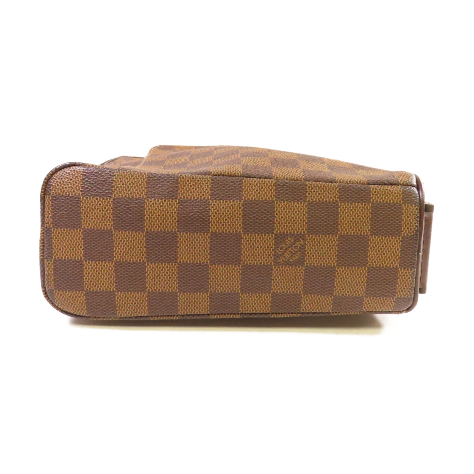 LOUIS VUITTON Damier Ebene Olav PM Shoulder Bag金扣肩背袋啡色