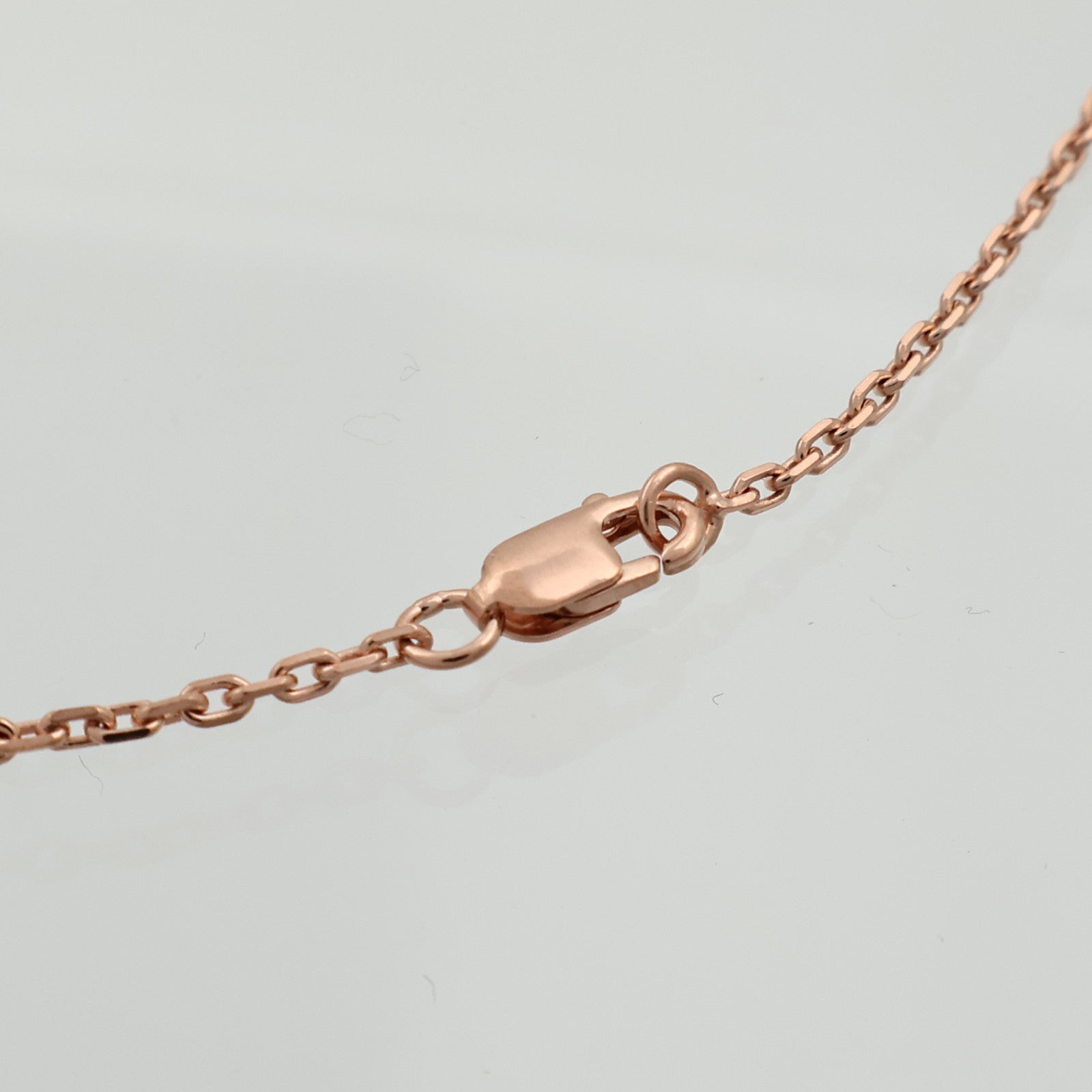 HERMES 金屬/琺瑯Mini Pop H Necklace項鍊Rose Sakura