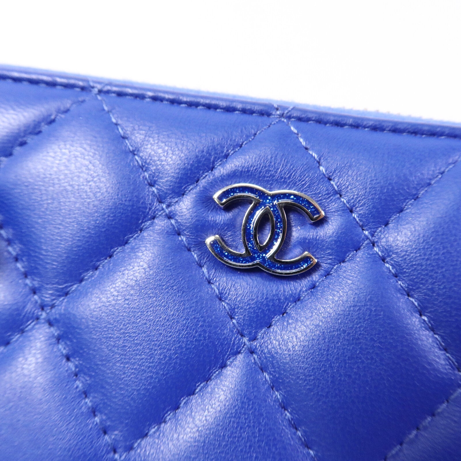 CHANEL 羊皮皮革Zipper Wallet Medium長錢包