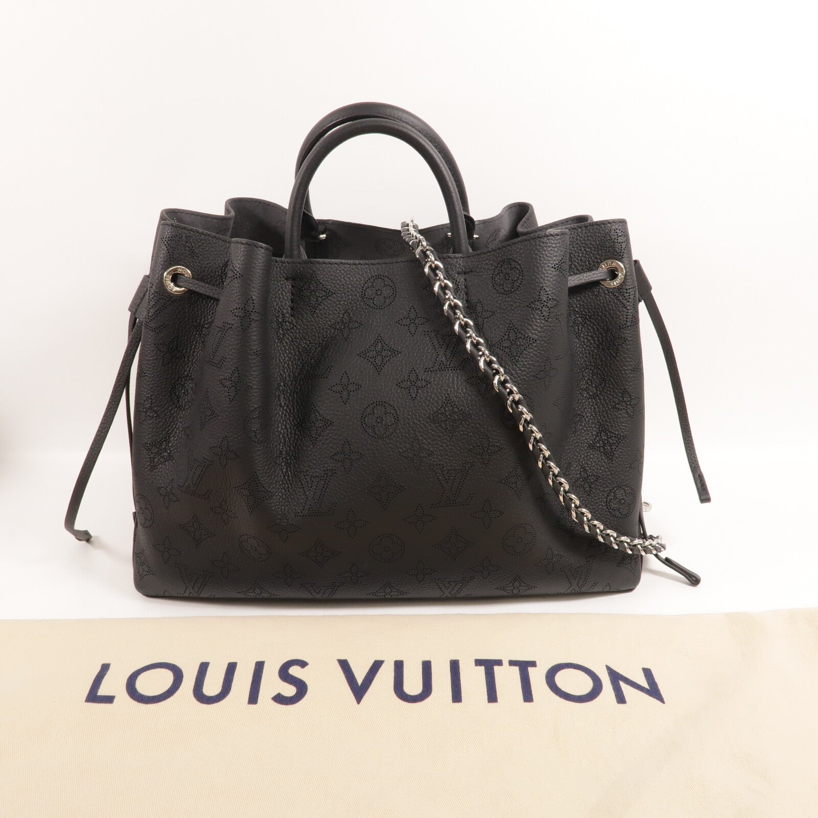 LOUIS VUITTON Mahina Bella Tote鏈帶手挽肩背兩用袋