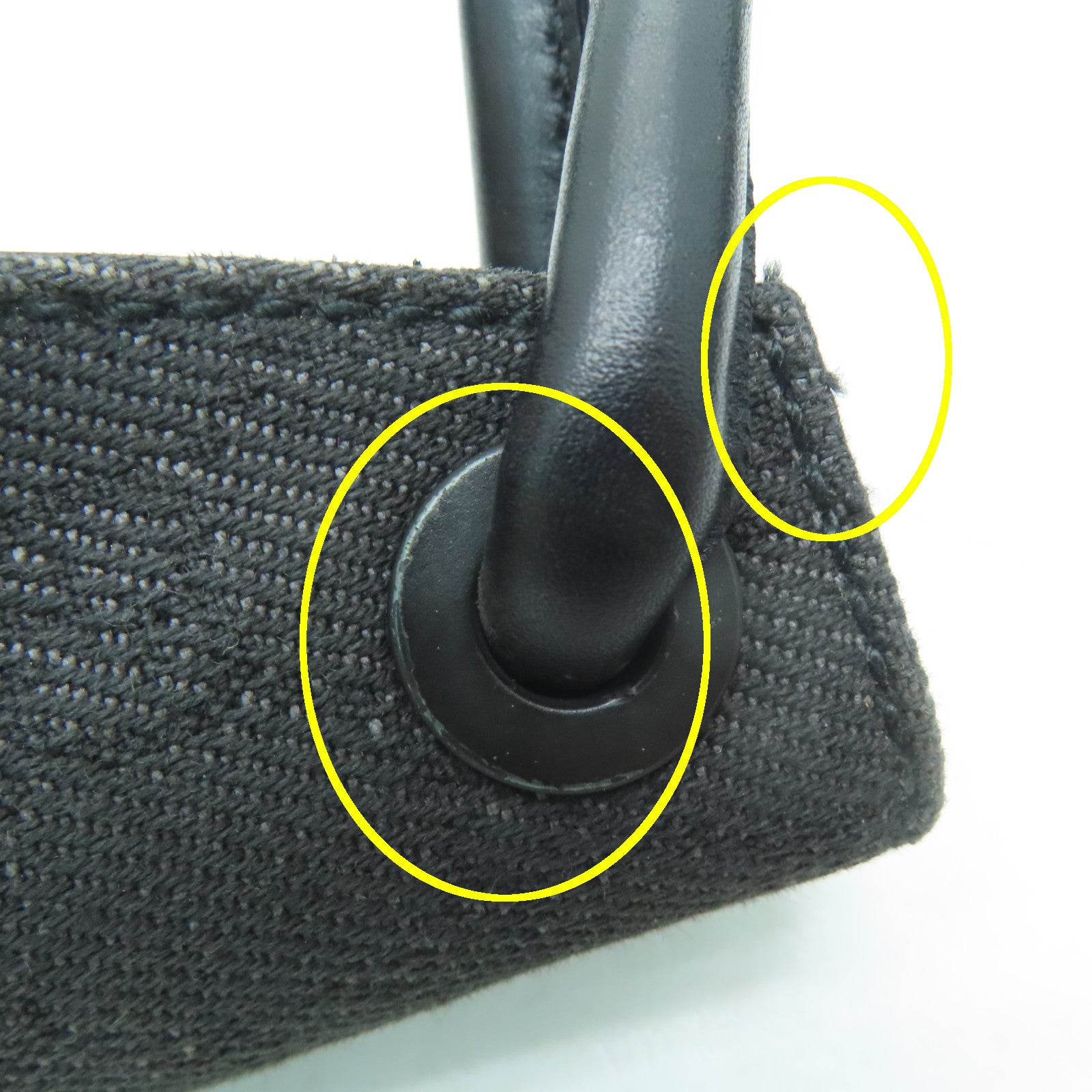 GUCCI 【激減優惠】帆布Shoulder Bag銀扣肩背包黑色