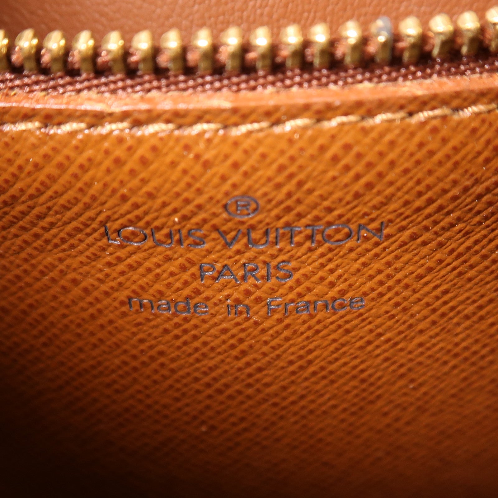 LOUIS VUITTON Monogram Saint Cloud GM金扣肩背袋