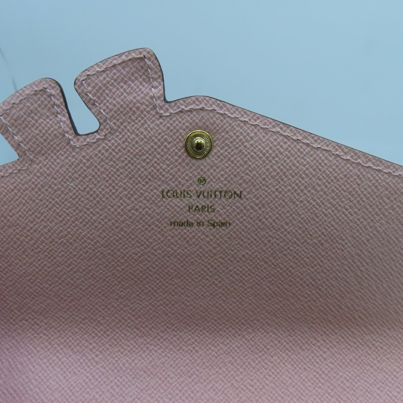 LOUIS VUITTON 【清倉大減價】Epi Sarah金扣長錢包粉色