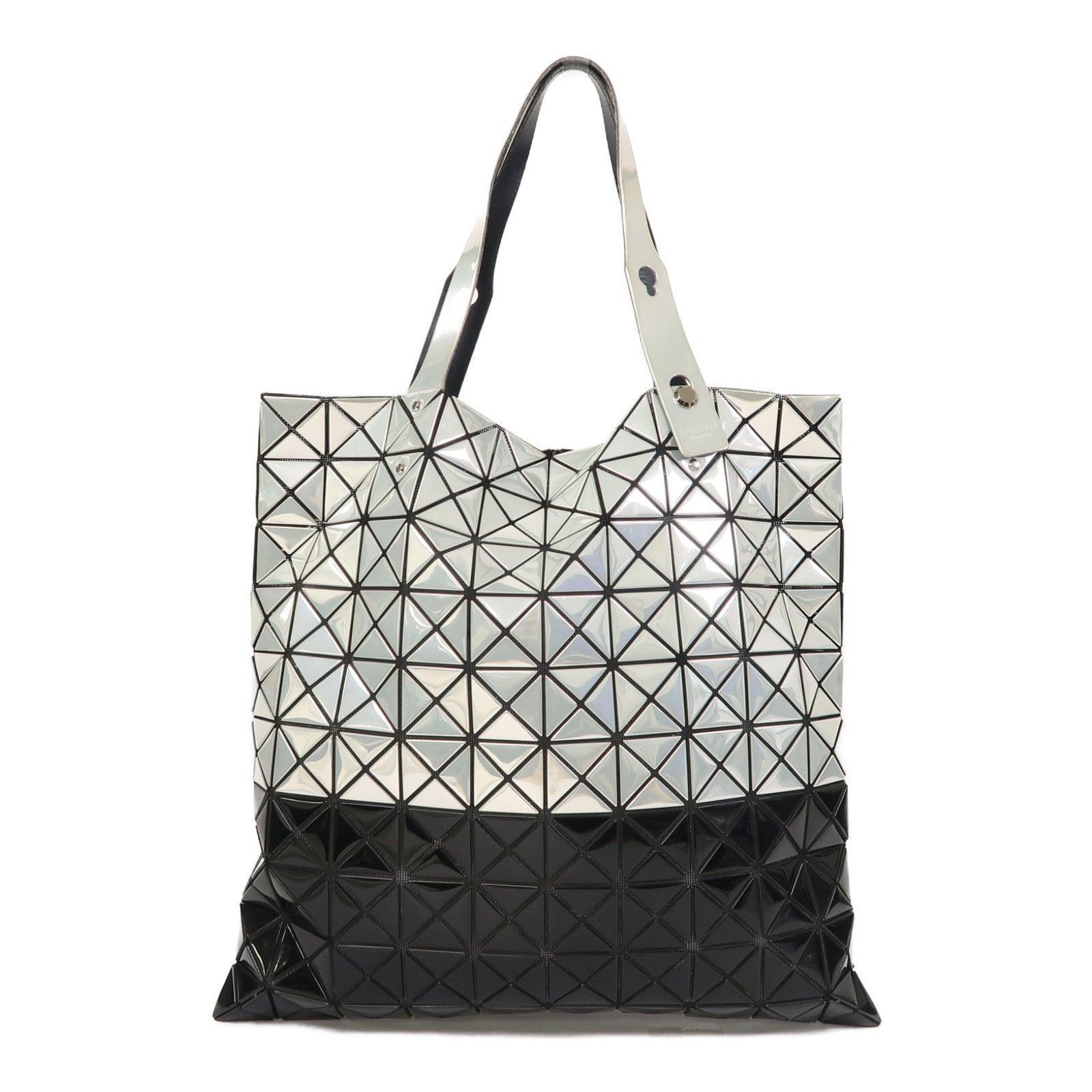 ISSEY MIYAKE PVC Tote Bag手挽肩背兩用袋黑色/銀色