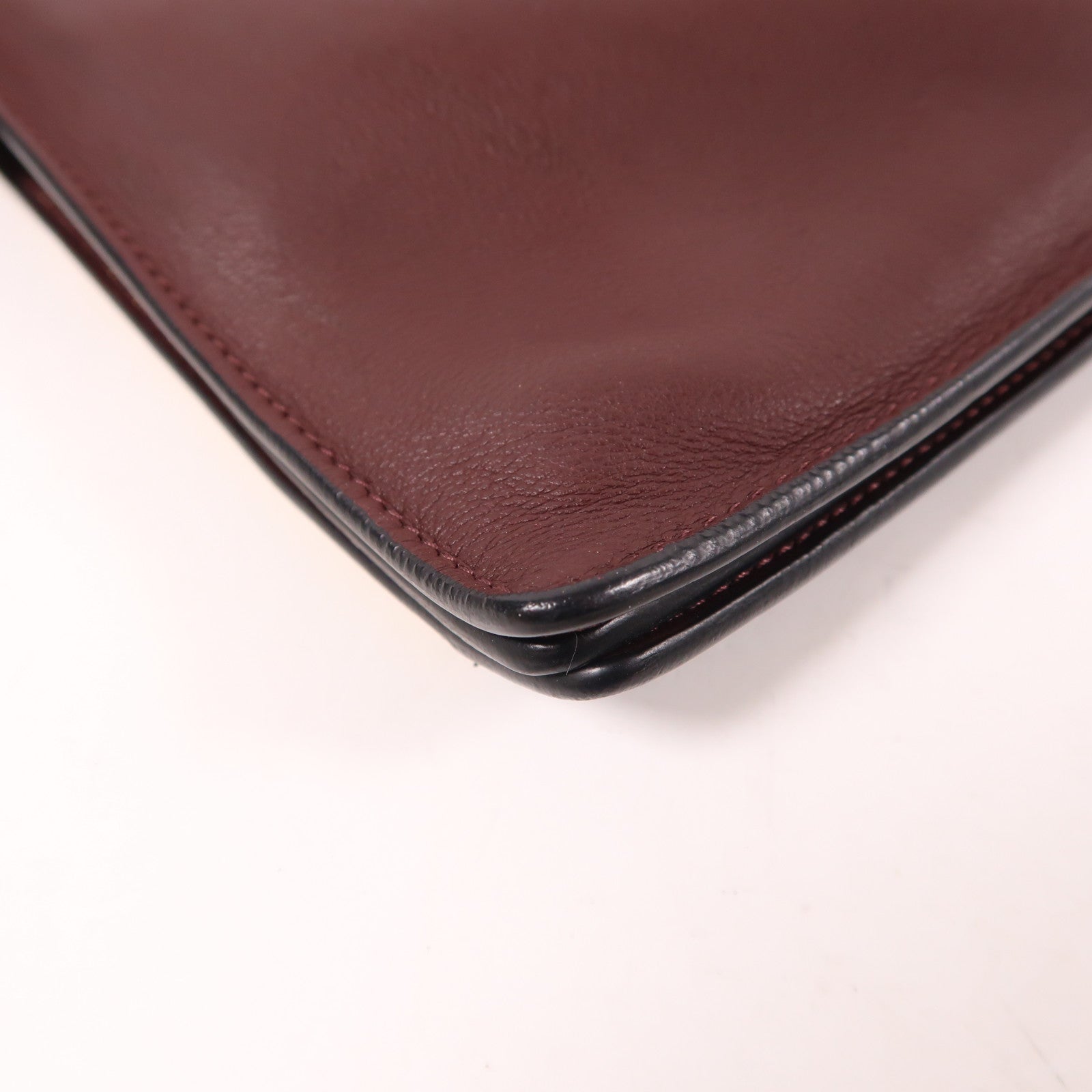 CELINE 【激減優惠】牛皮皮革Shoulder Bag銀扣肩背袋