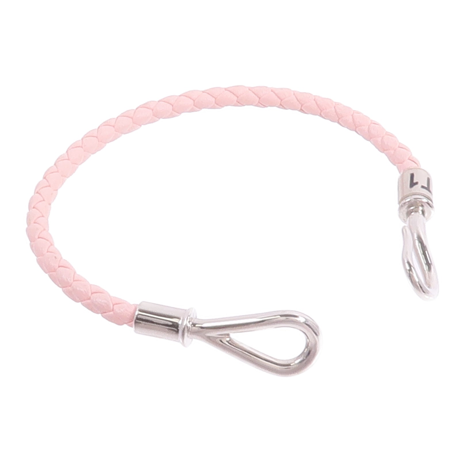 HERMES Swift皮革Jumbo H Bracelet手帶Rose Sakura