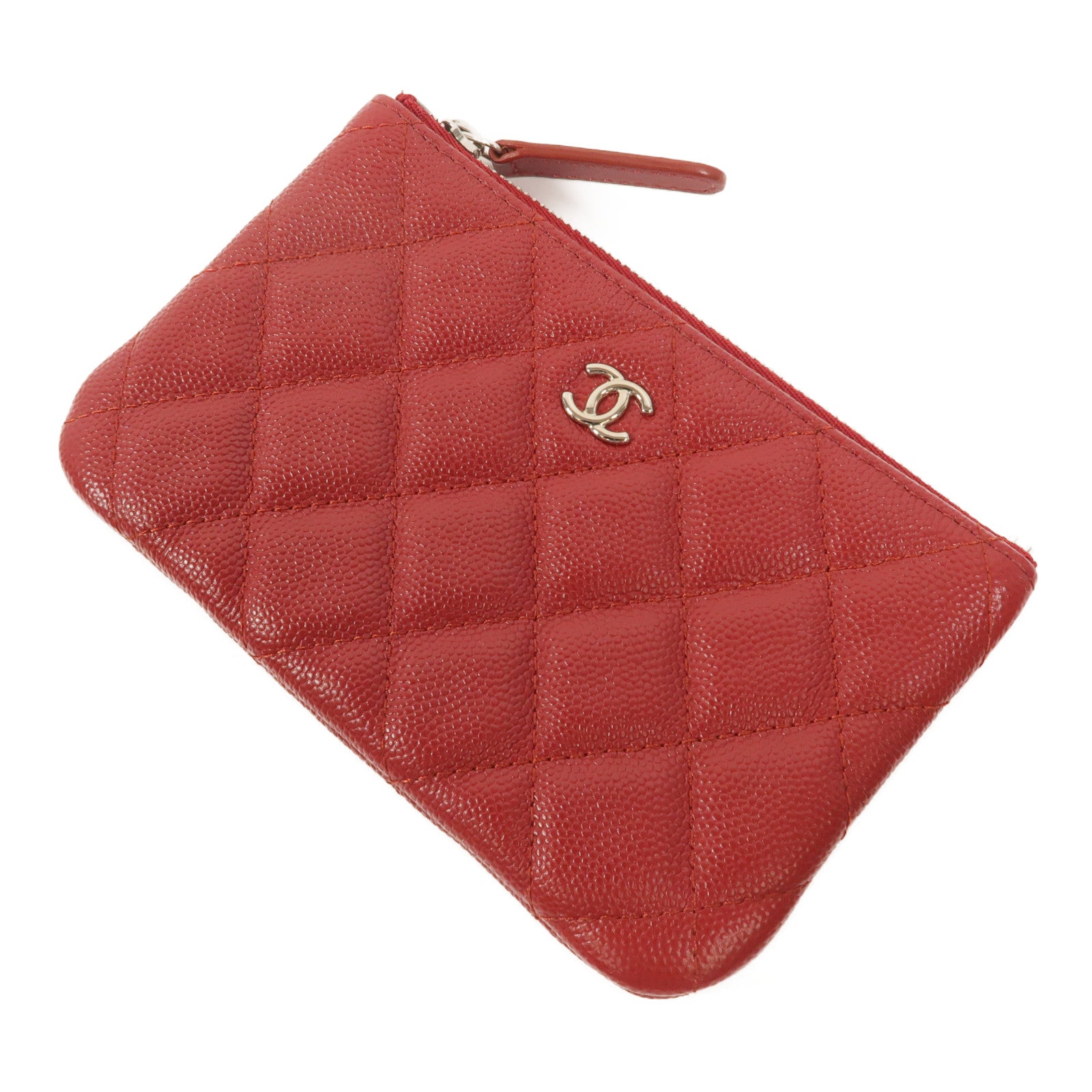 CHANEL 牛皮皮革Coin Case零錢包