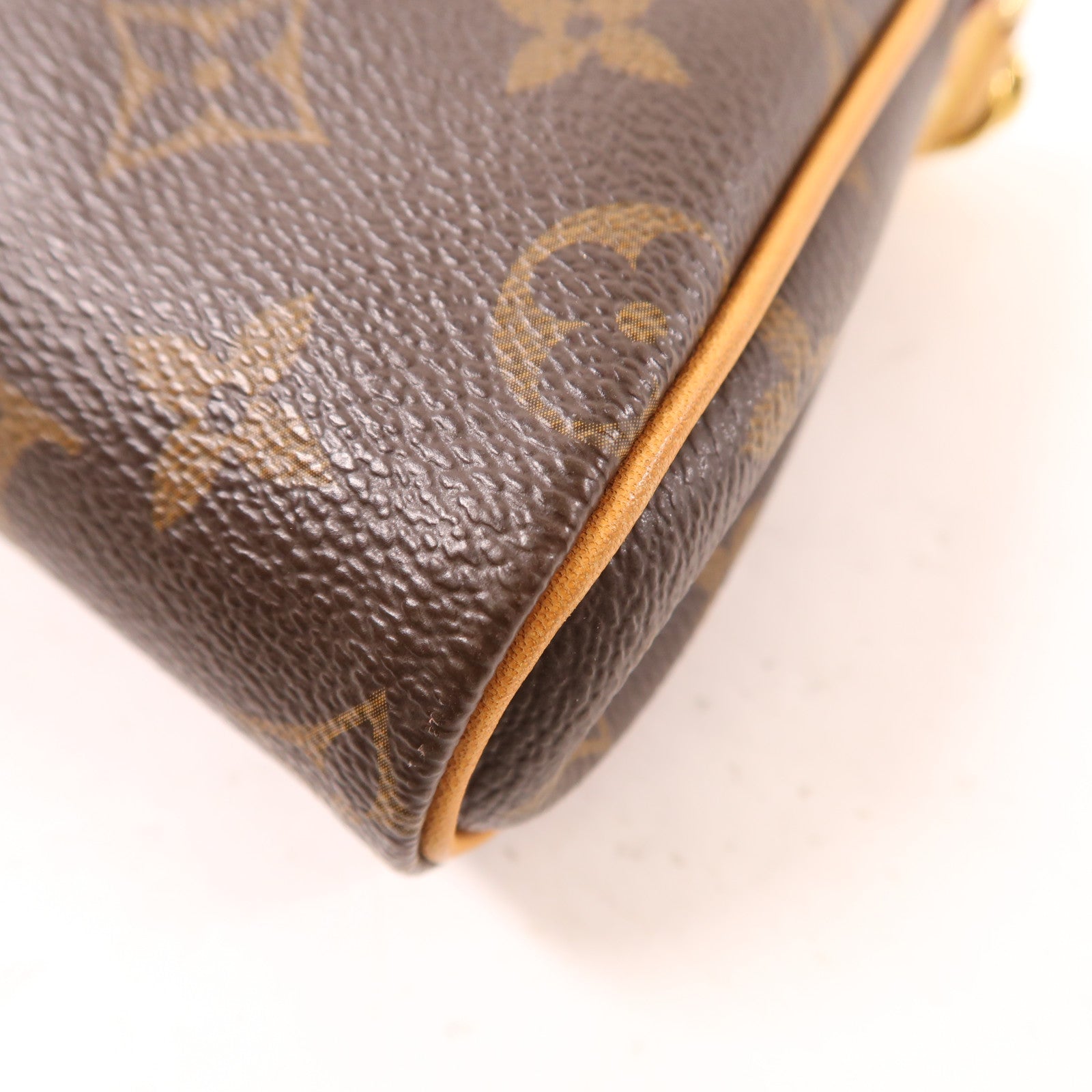 LOUIS VUITTON Monogram Eva金扣手挽肩背兩用袋棕色