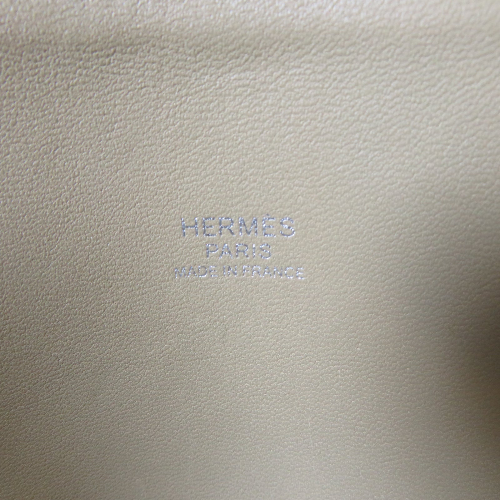 HERMES **【激減優惠】Clemence皮革Bolide 31銀扣手挽肩背兩用袋Trench風衣灰色