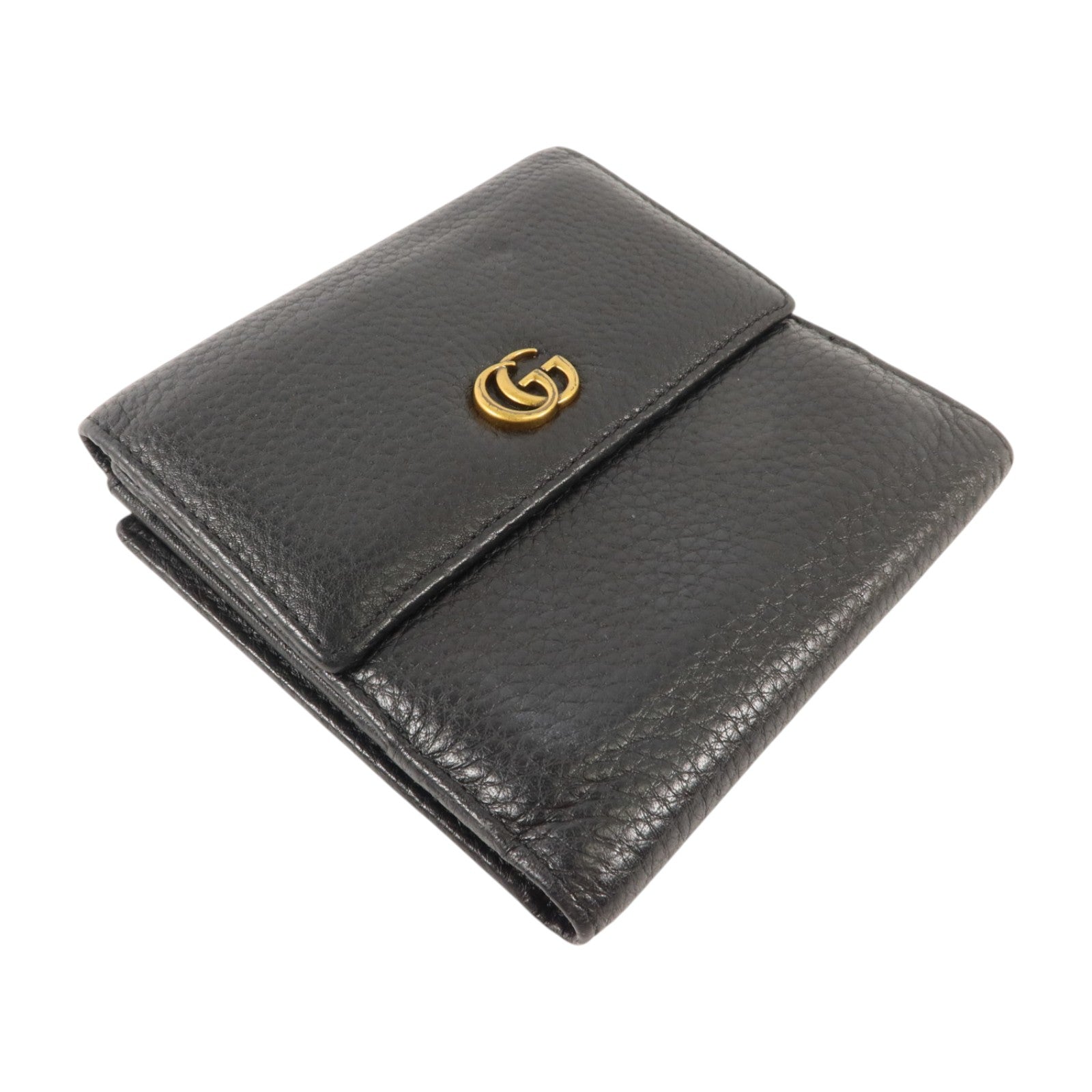 GUCCI 牛皮皮革GG Marmont Card Case Wallet錢包