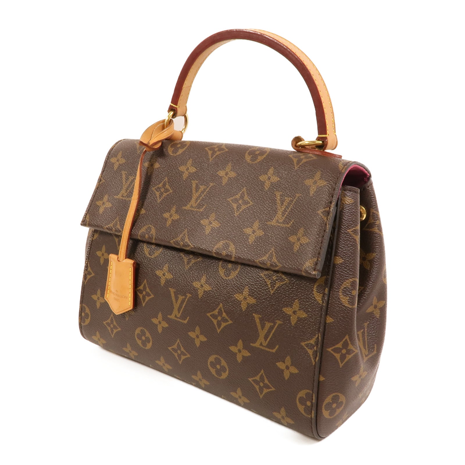 LOUIS VUITTON Monogram Cluny BB手挽肩背兩用袋