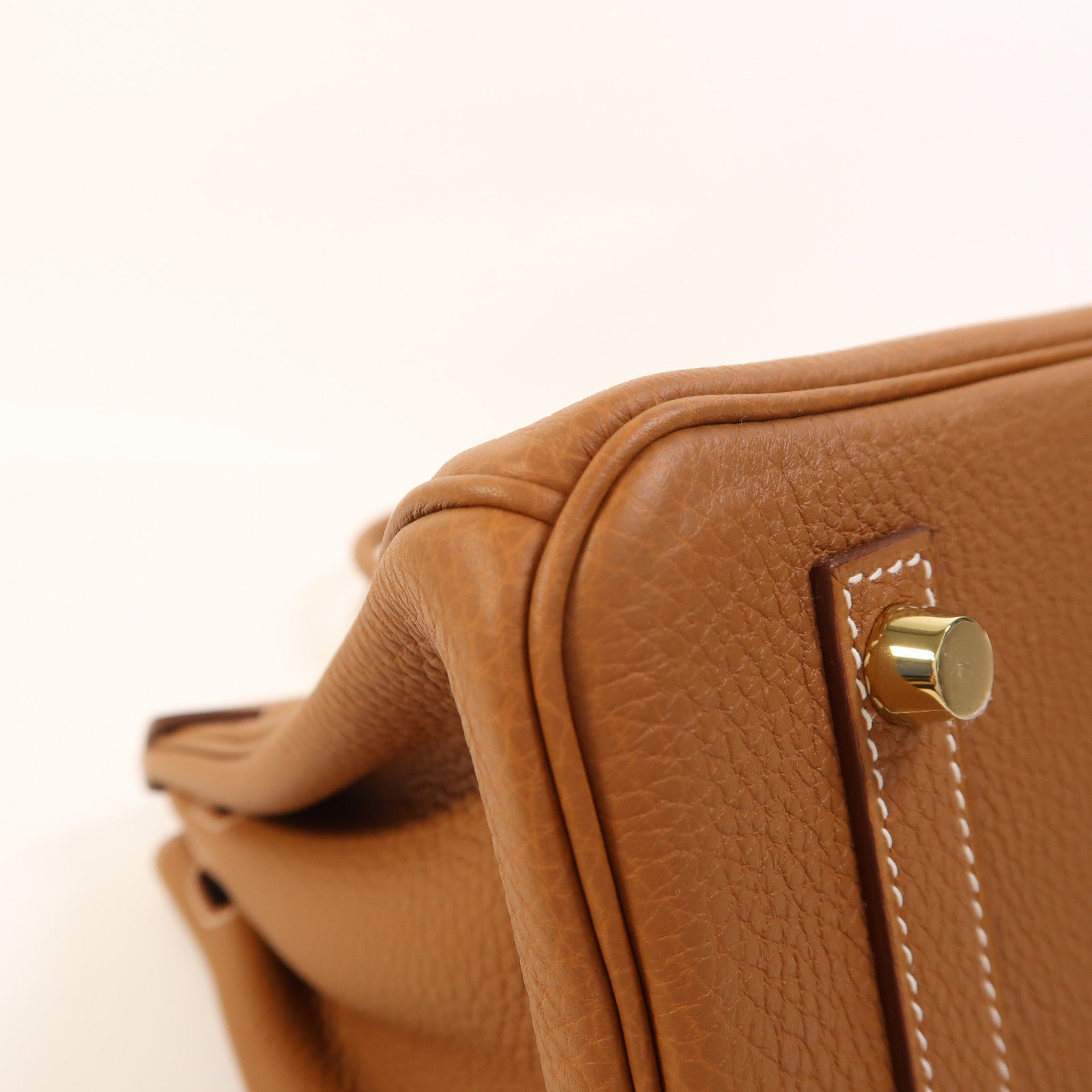 HERMES Togo皮革Birkin 30金扣手挽袋Gold