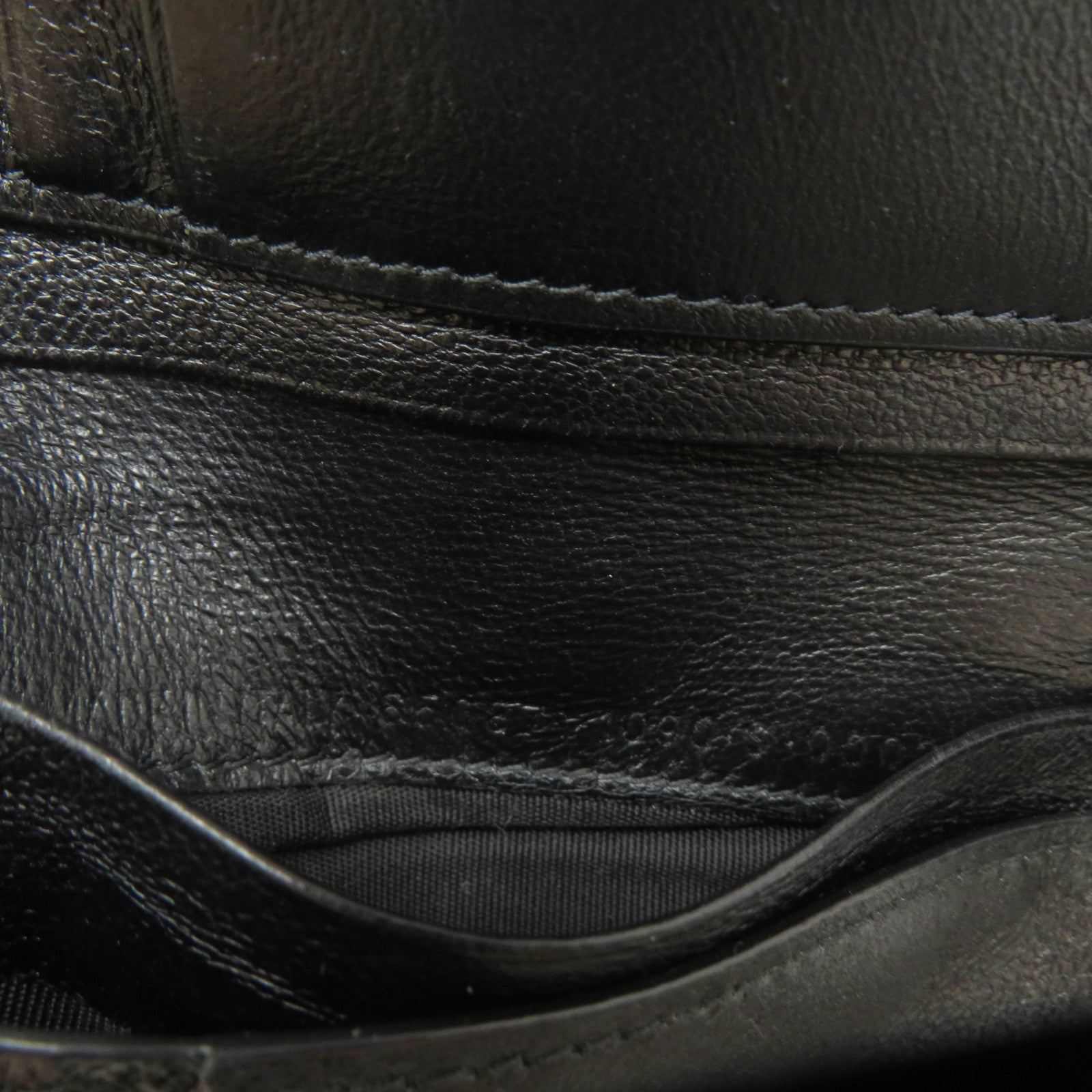 BALENCIAGA 【激減優惠】牛皮皮革Wallet金扣錢包黑色