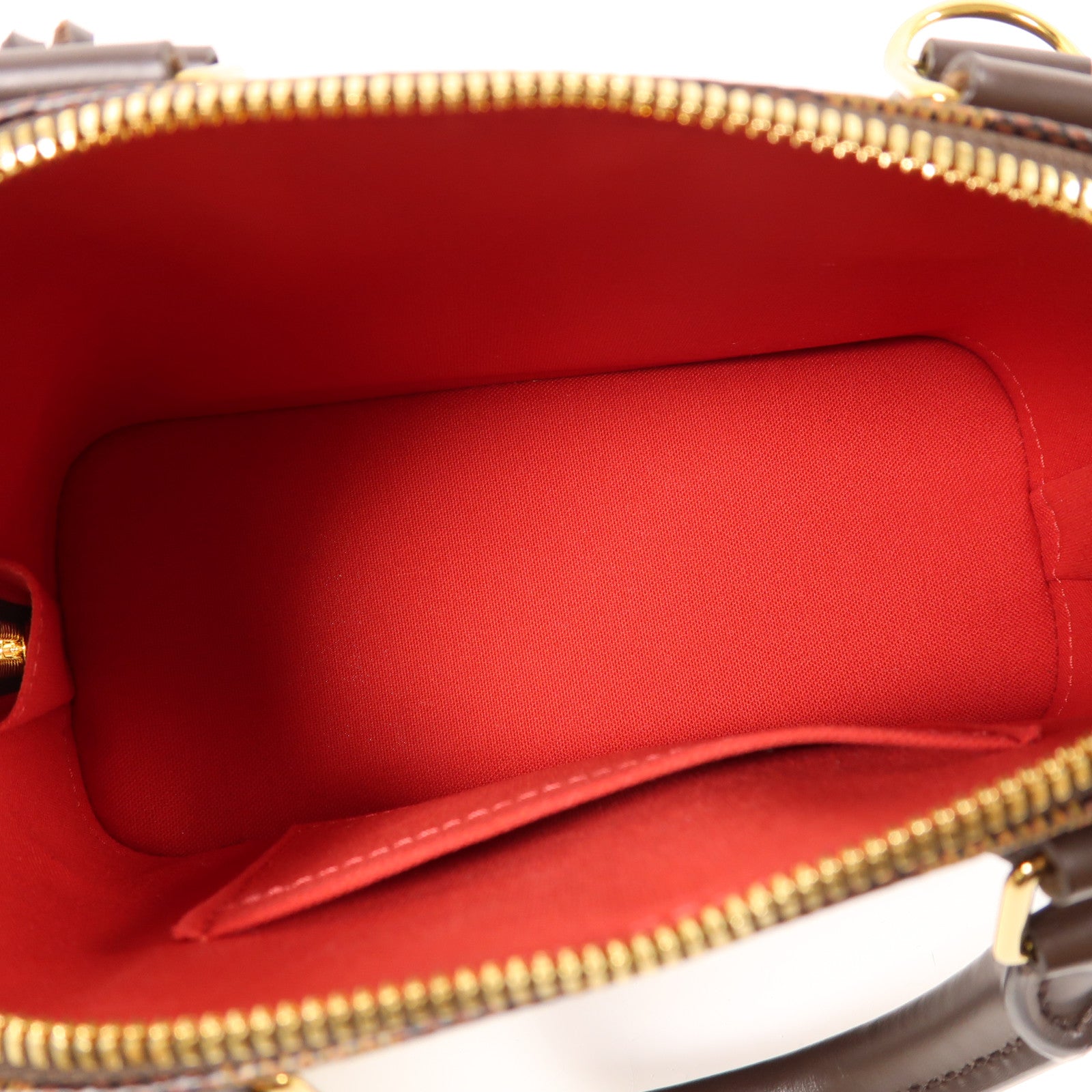 LOUIS VUITTON Damier Alma BB金扣手挽肩背兩用袋