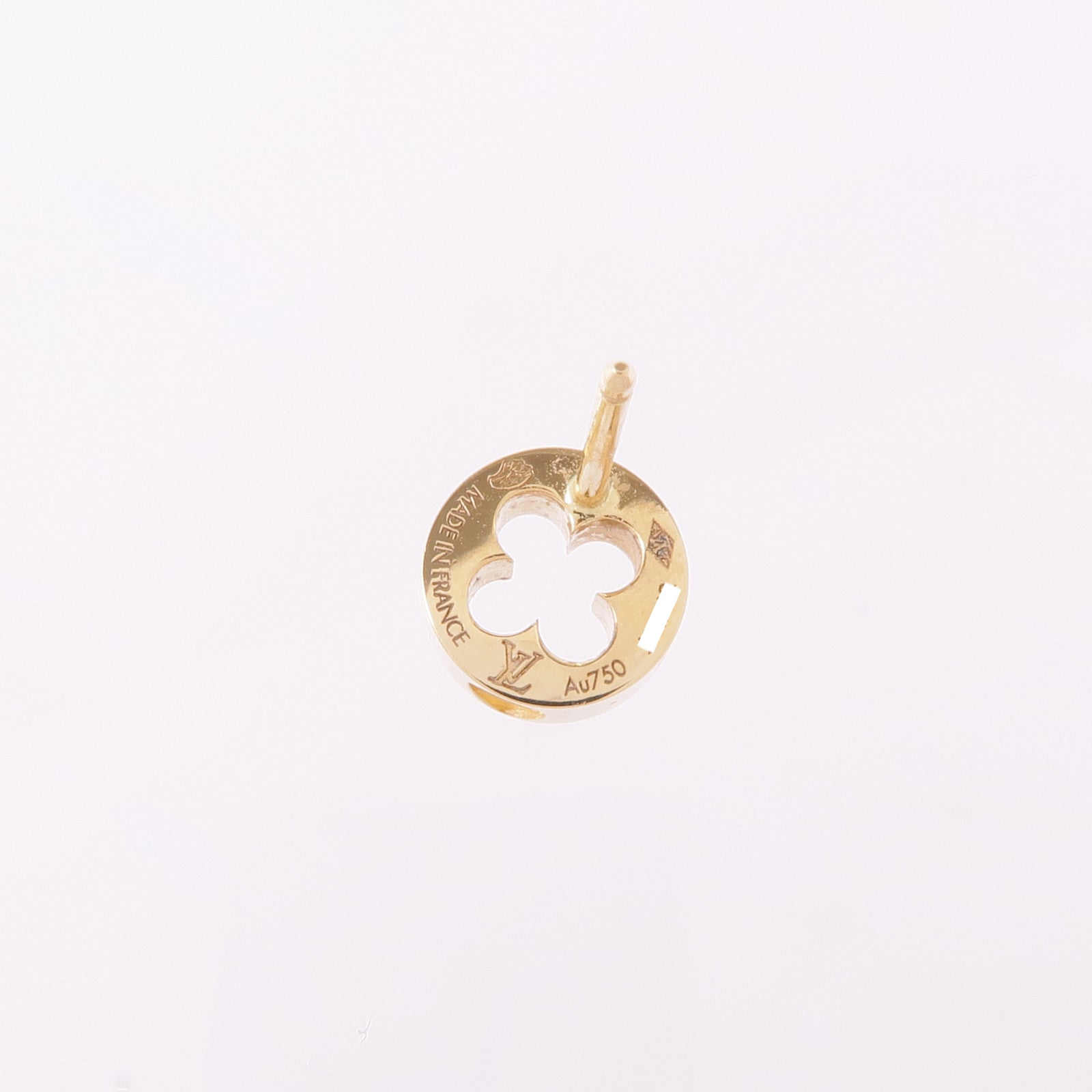 LOUIS VUITTON 18K黃金Empreinte Ear Studs耳環