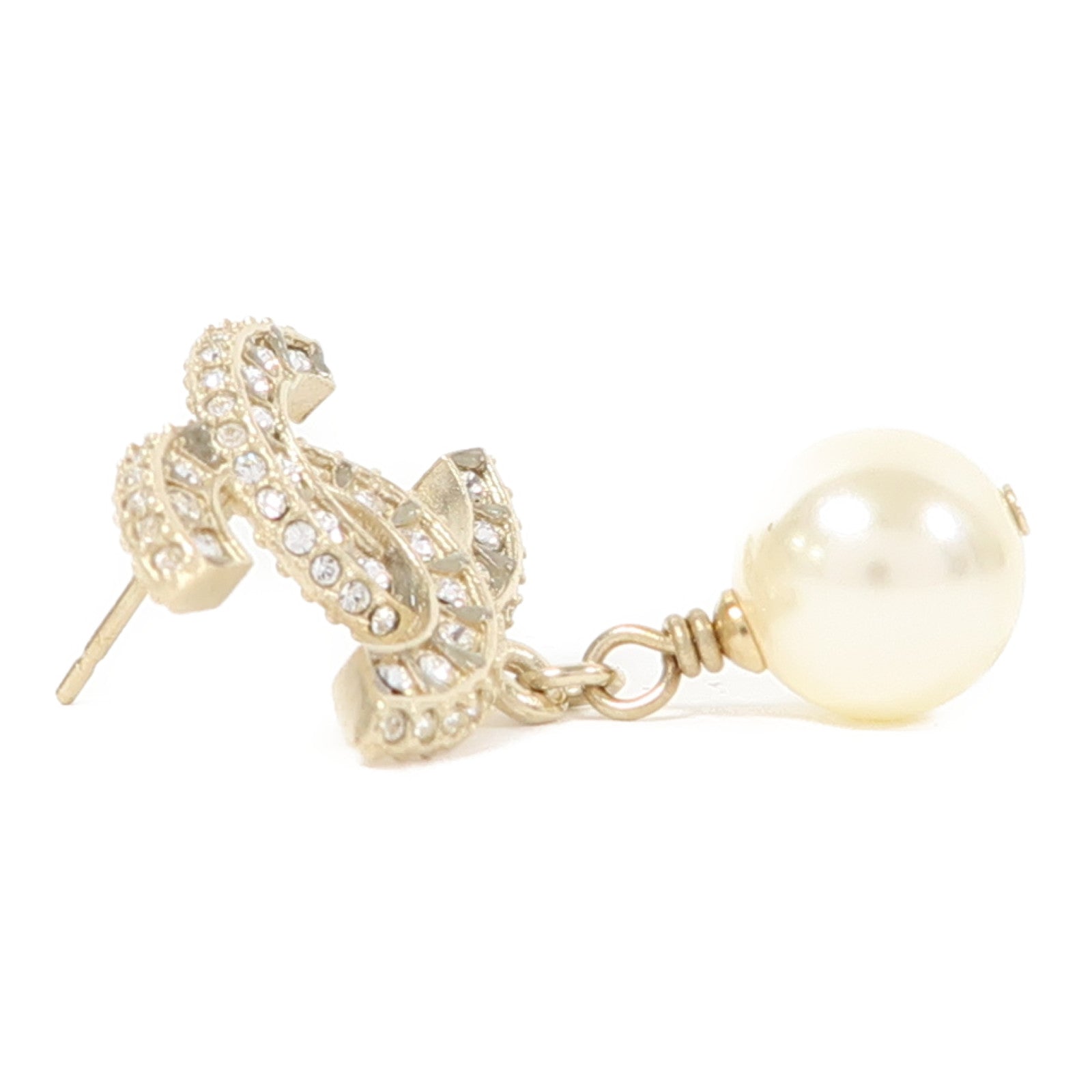 CHANEL 金屬Earrings耳環金色