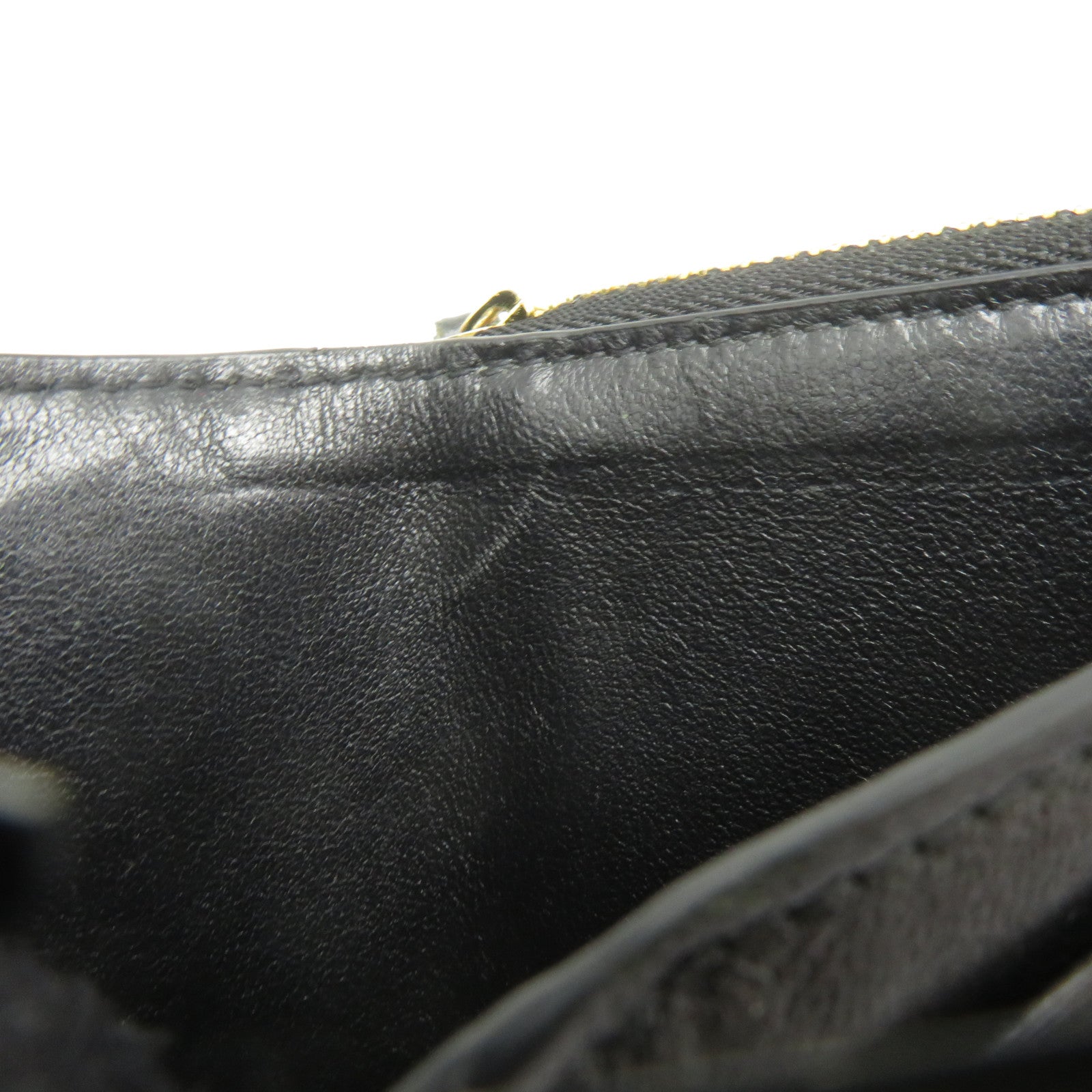 BALENCIAGA 【激減優惠】牛皮皮革Wallet金扣錢包黑色