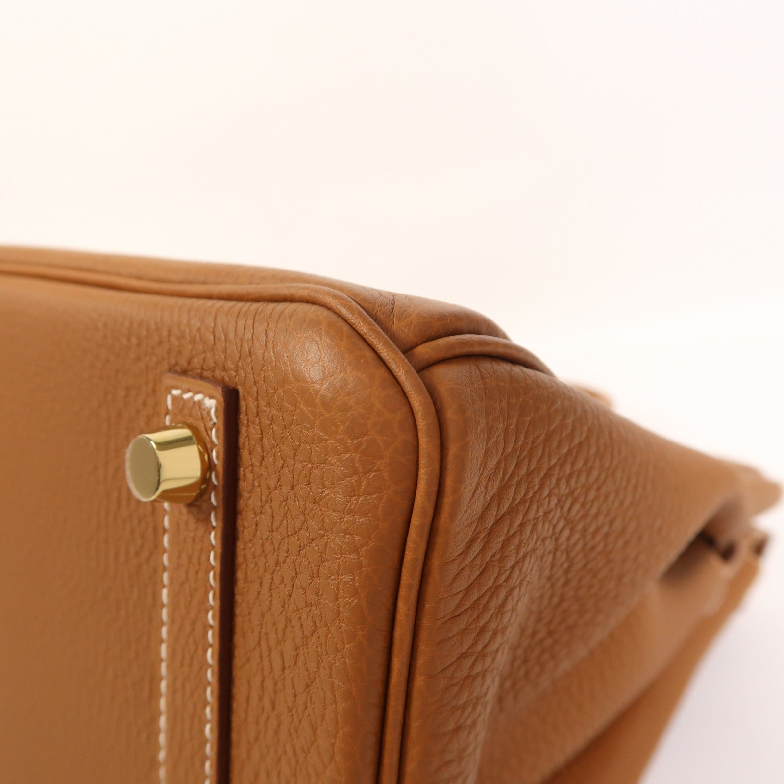 HERMES Togo皮革Birkin 30金扣手挽袋Gold