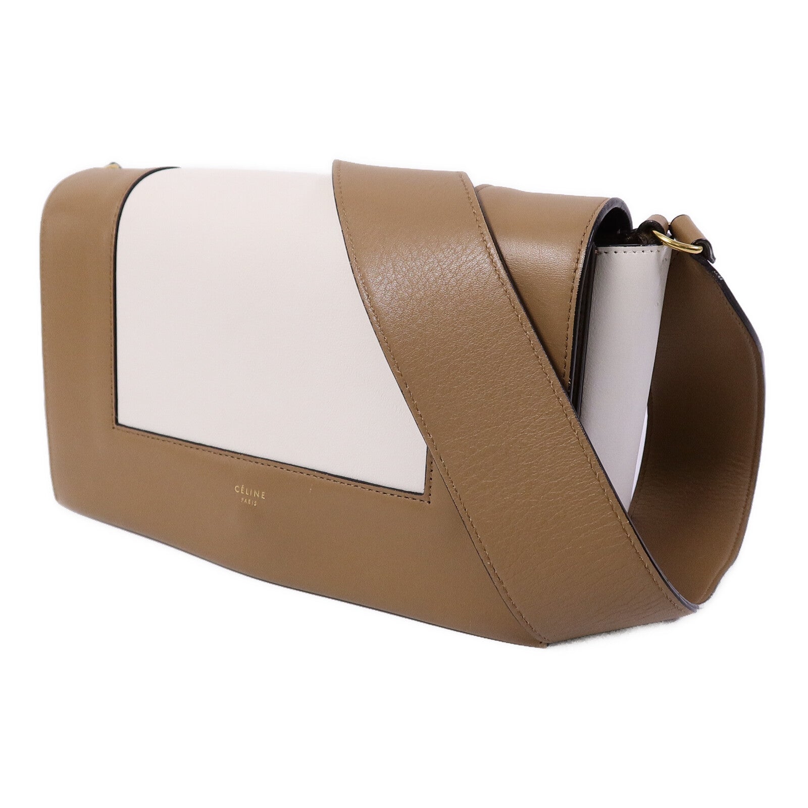 CELINE 牛皮皮革Frame Bag肩背袋