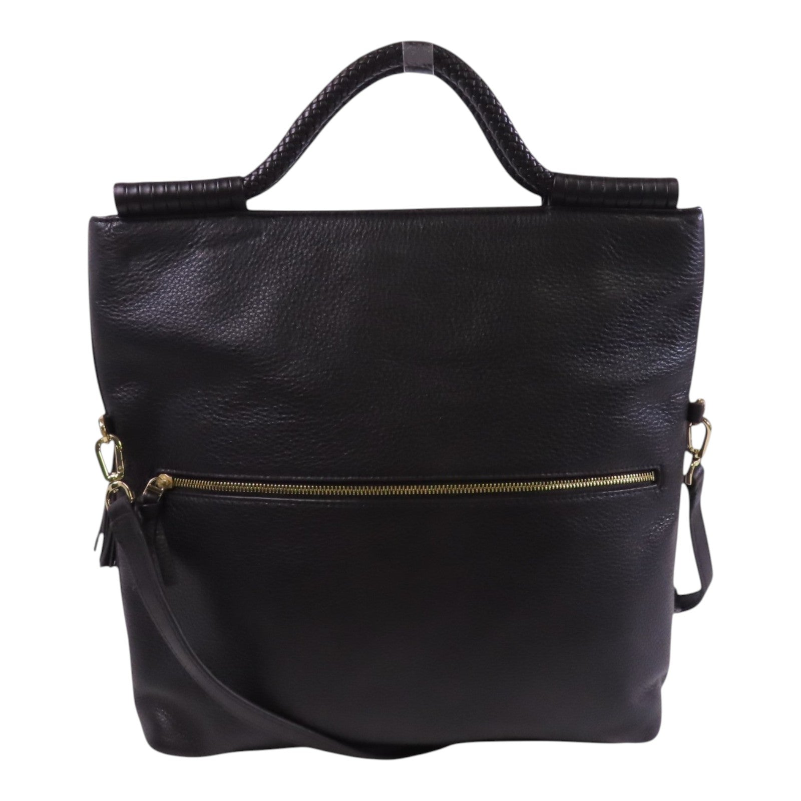 Tory Burch 牛皮皮革2Way Shoulder Bag金扣手挽肩背兩用袋
