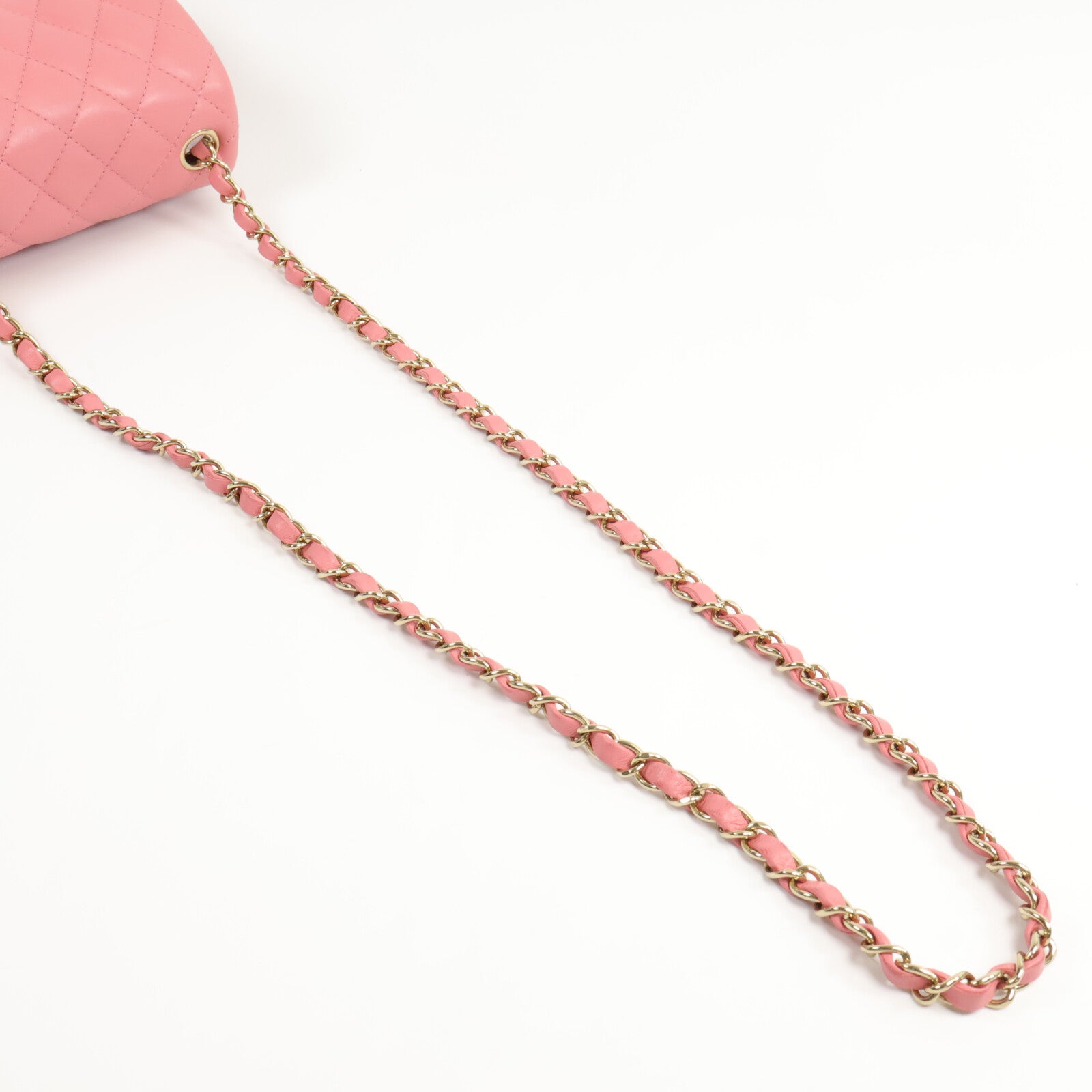 CHANEL 羊皮皮革Mini Classic 17鏈帶肩背袋