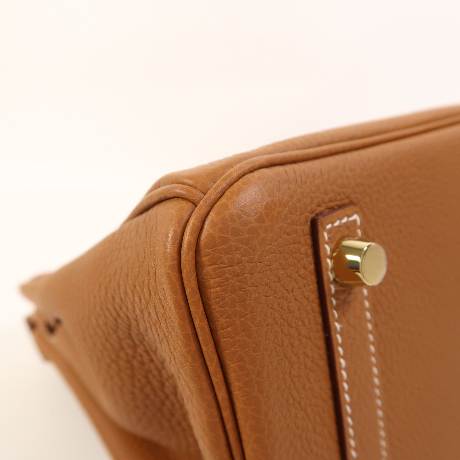 HERMES Togo皮革Birkin 30金扣手挽袋Gold