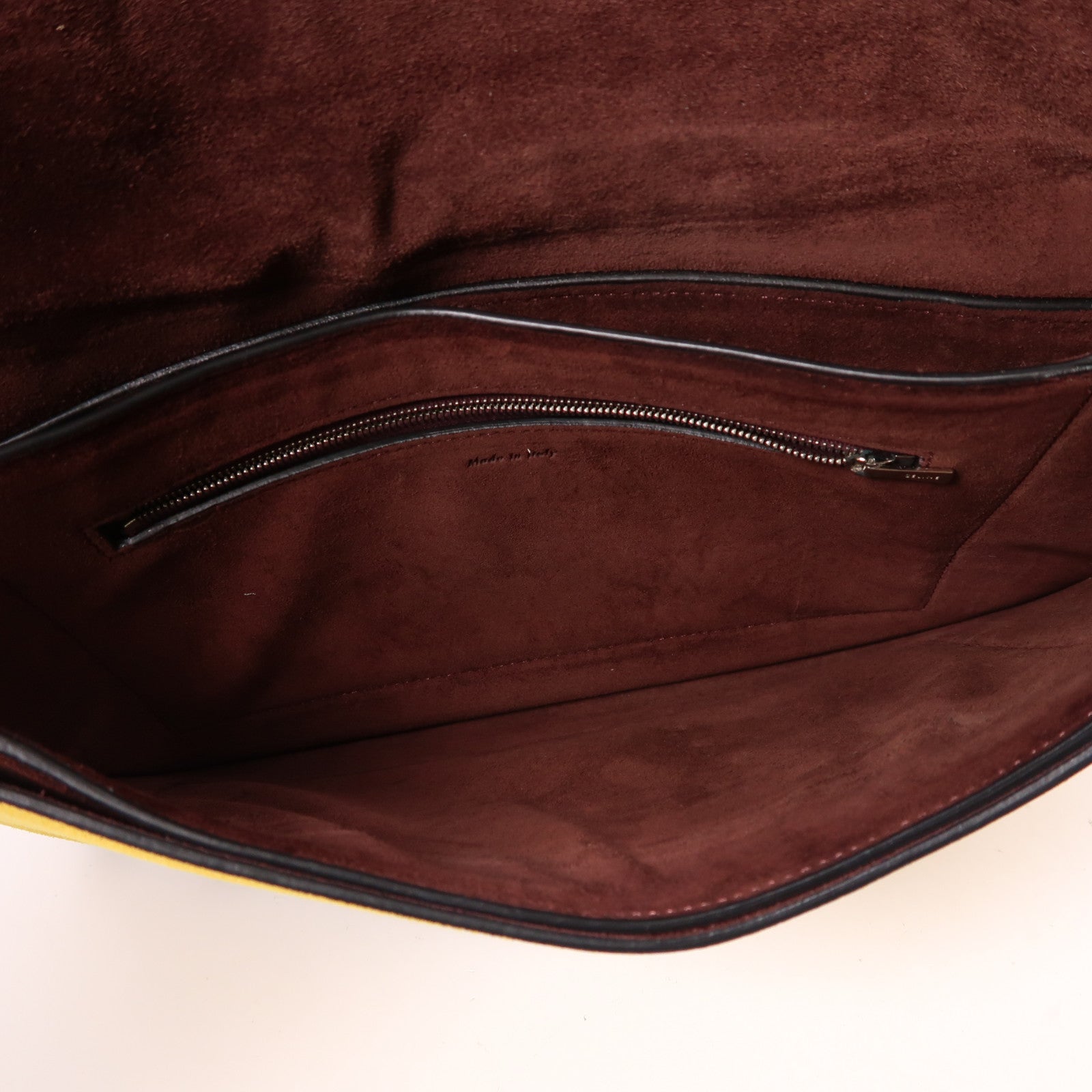 CELINE 【激減優惠】牛皮皮革Shoulder Bag銀扣肩背袋