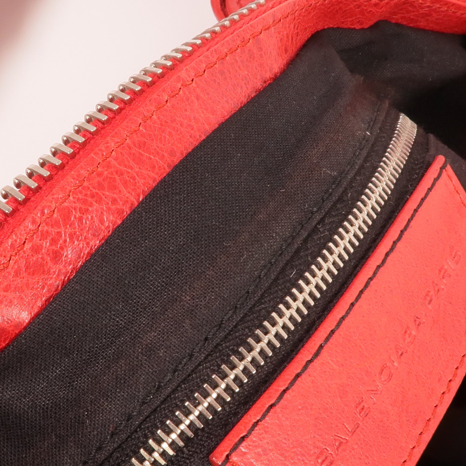 BALENCIAGA 牛皮皮革Giant City Bag銀扣手挽肩背兩用袋