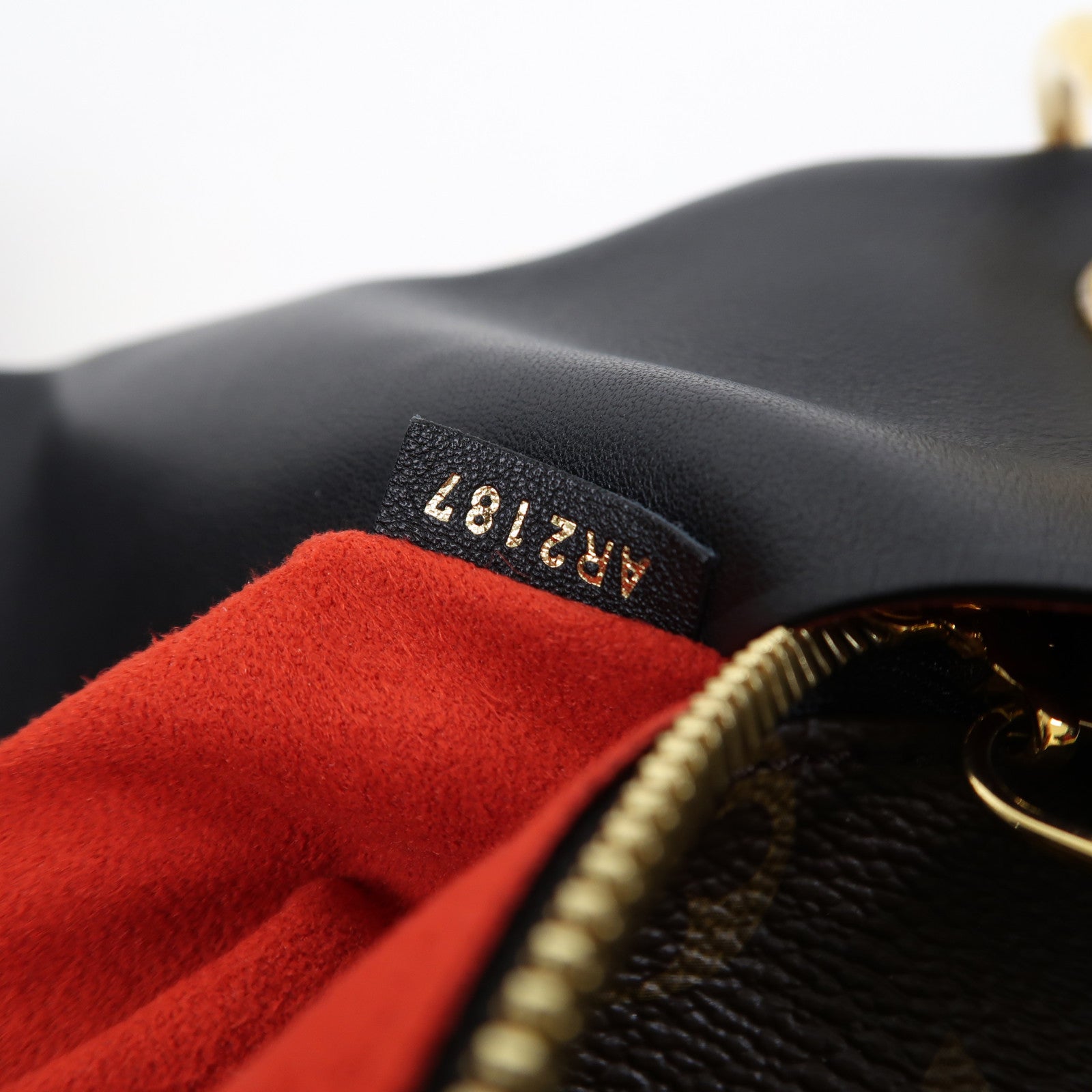 LOUIS VUITTON Monogram Tuileries Hobo金扣肩背袋啡色