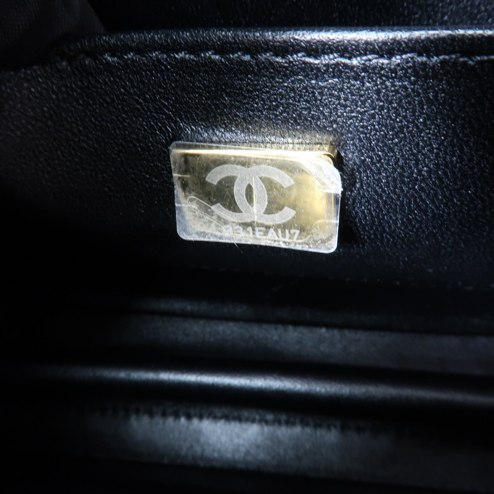 CHANEL 牛皮皮革Vanity Case金扣手挽肩背兩用袋