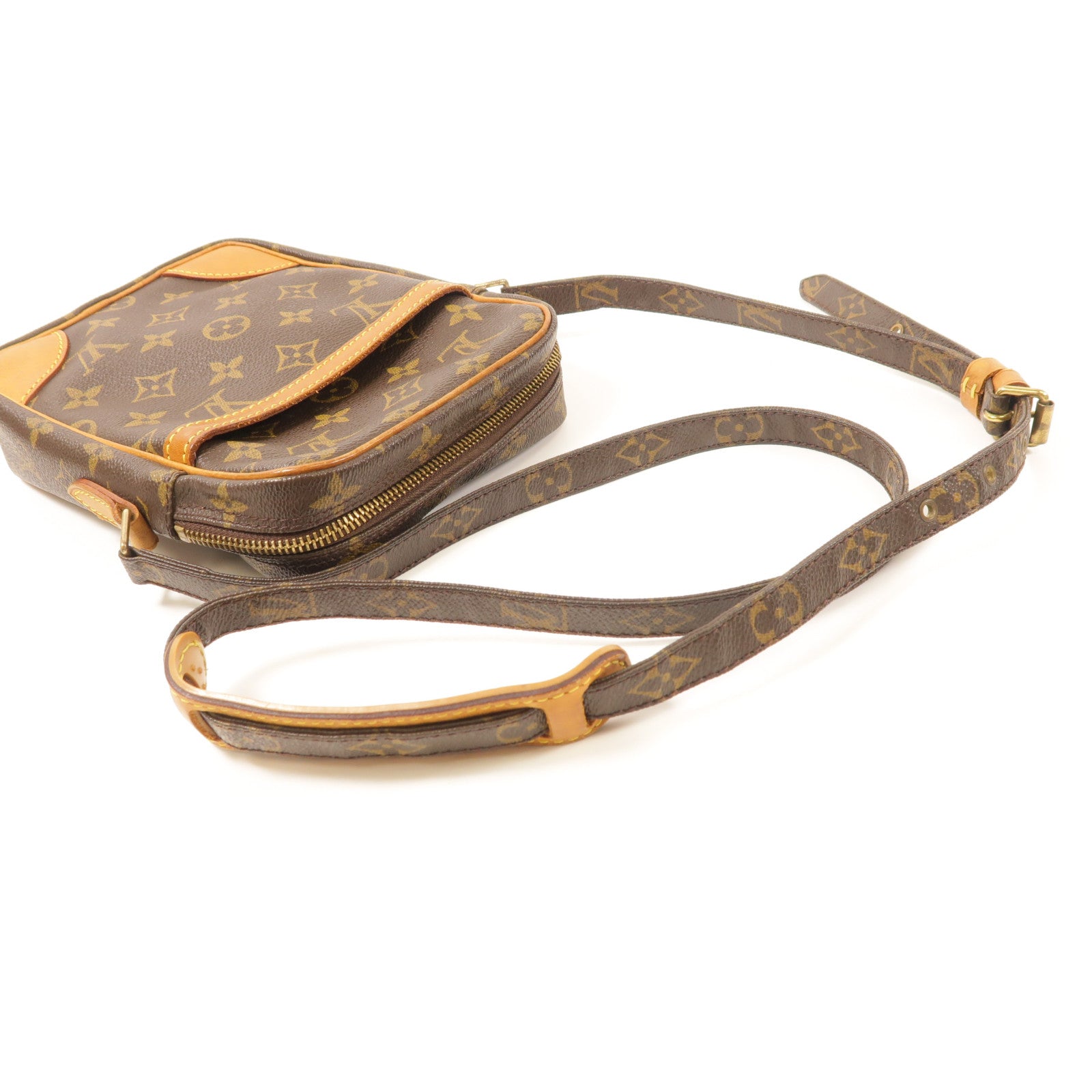 LOUIS VUITTON Monogram Danube金扣肩背袋