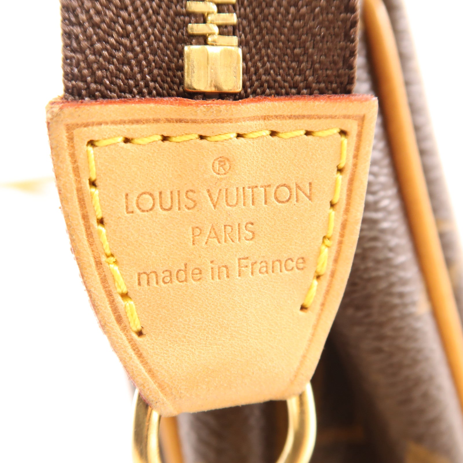 LOUIS VUITTON Monogram Eva金扣手挽肩背兩用袋棕色