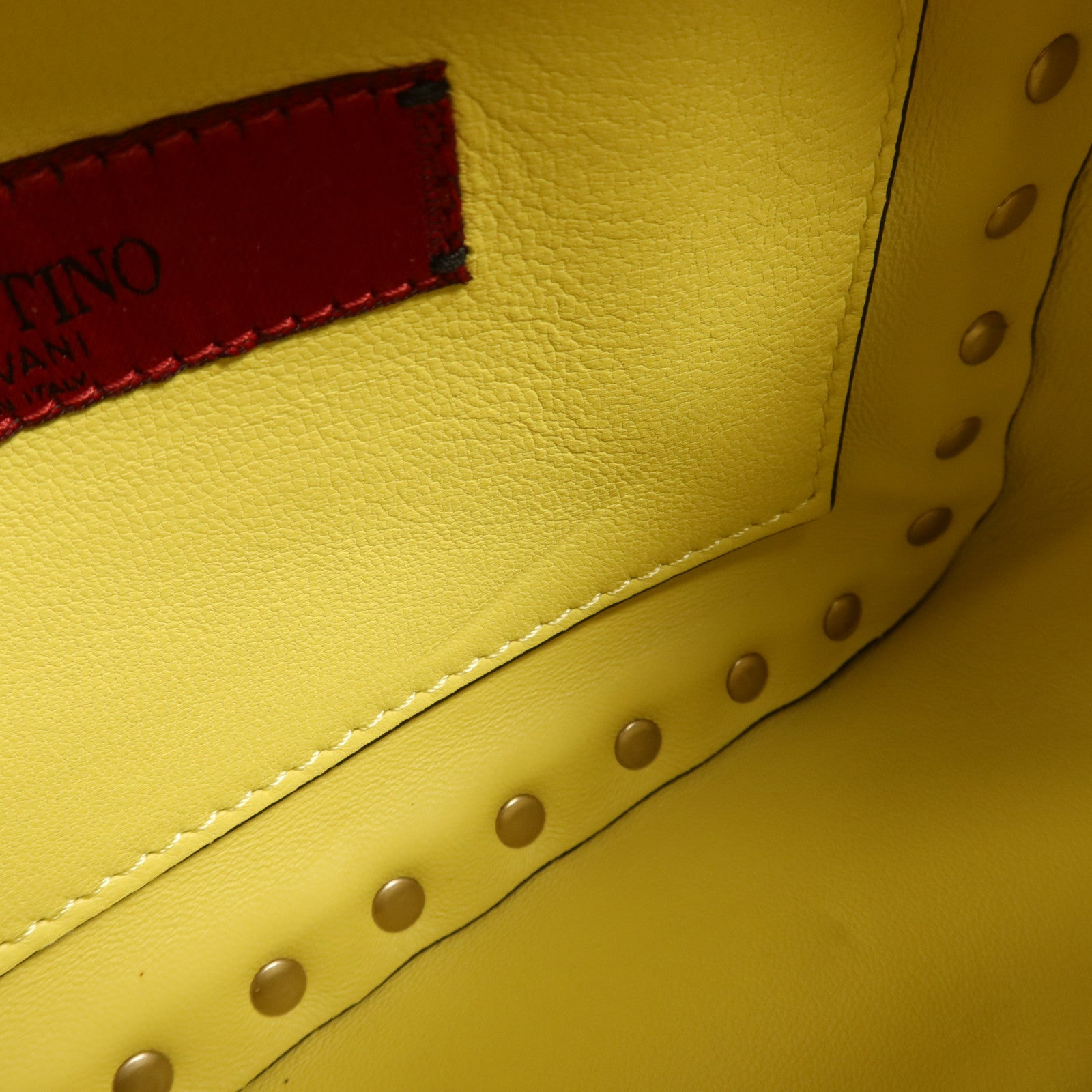 Valentino 牛皮皮革Shoulder Bag金扣肩背袋