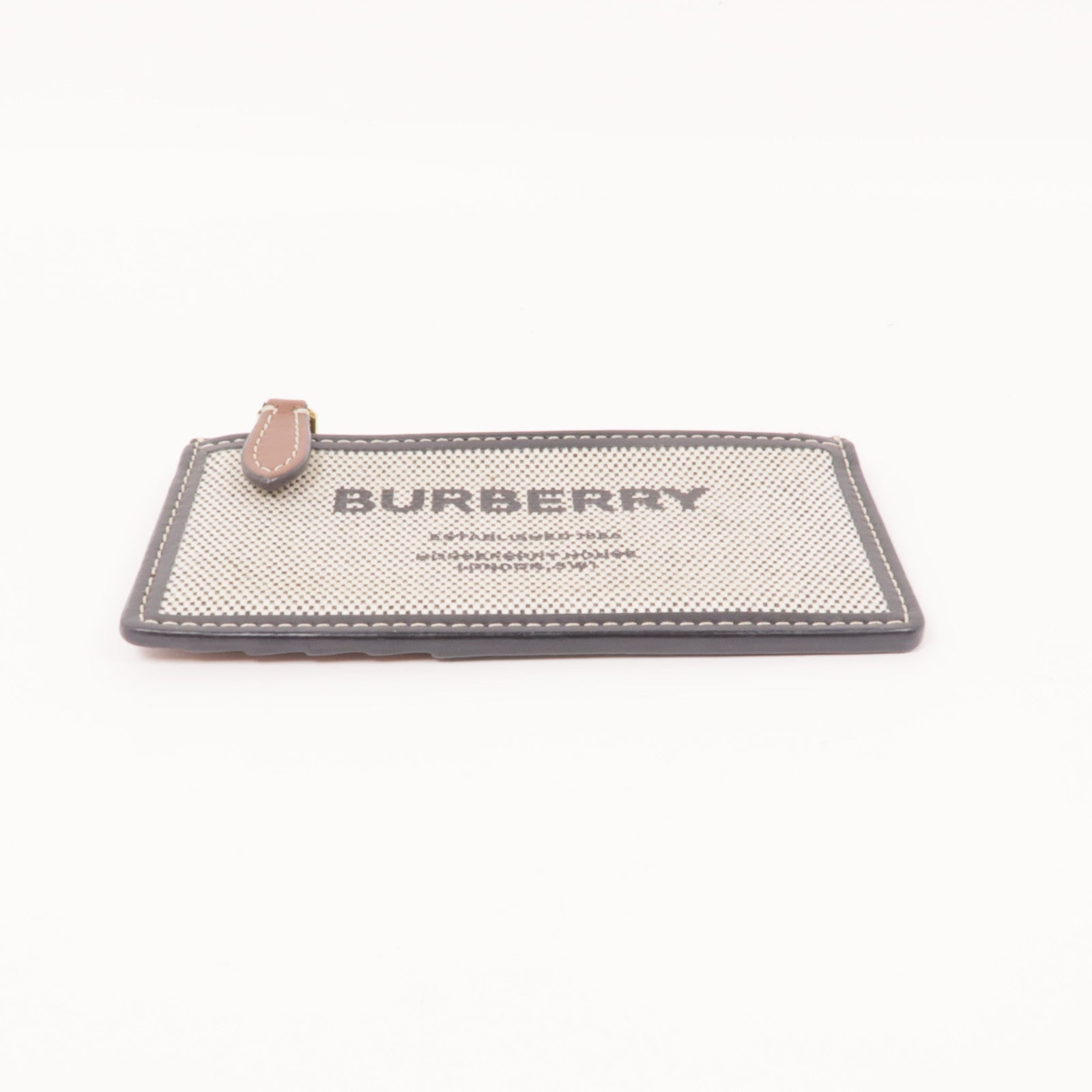 BURBERRY 帆布Card Case金扣卡片套