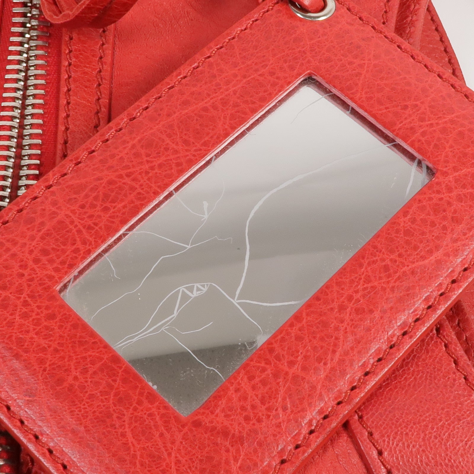 BALENCIAGA 牛皮皮革Giant City Bag銀扣手挽肩背兩用袋