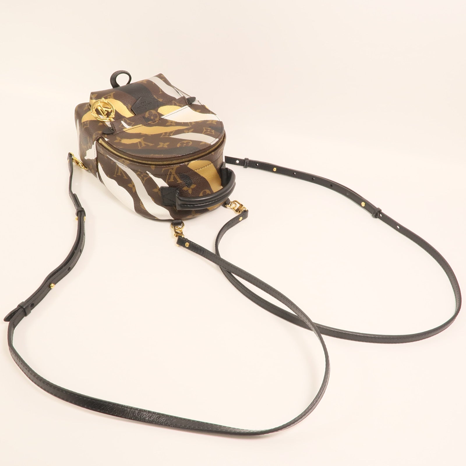 LOUIS VUITTON Monogram LVxLoL Palm Springs Backpack金扣背包