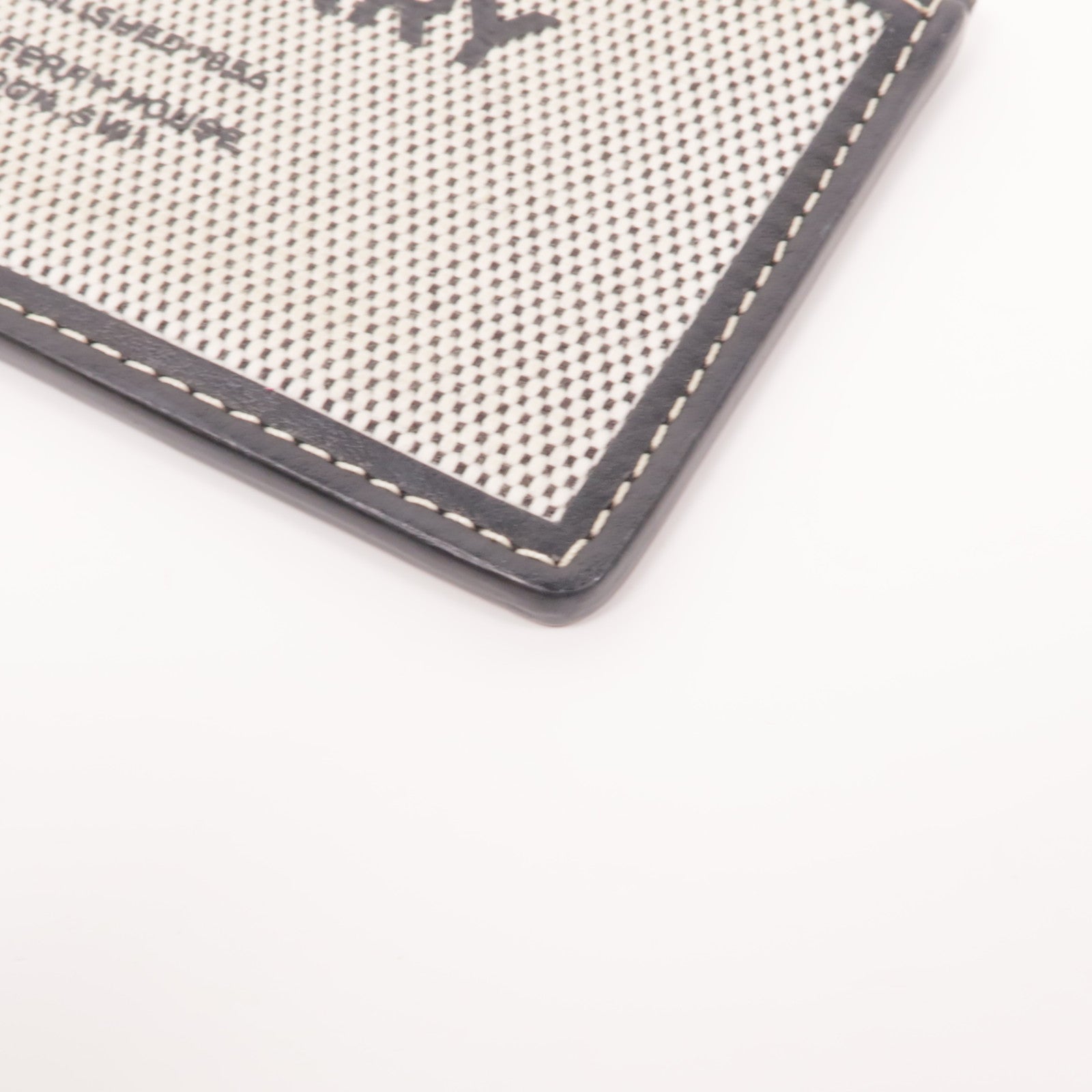 BURBERRY 帆布Card Case金扣卡片套