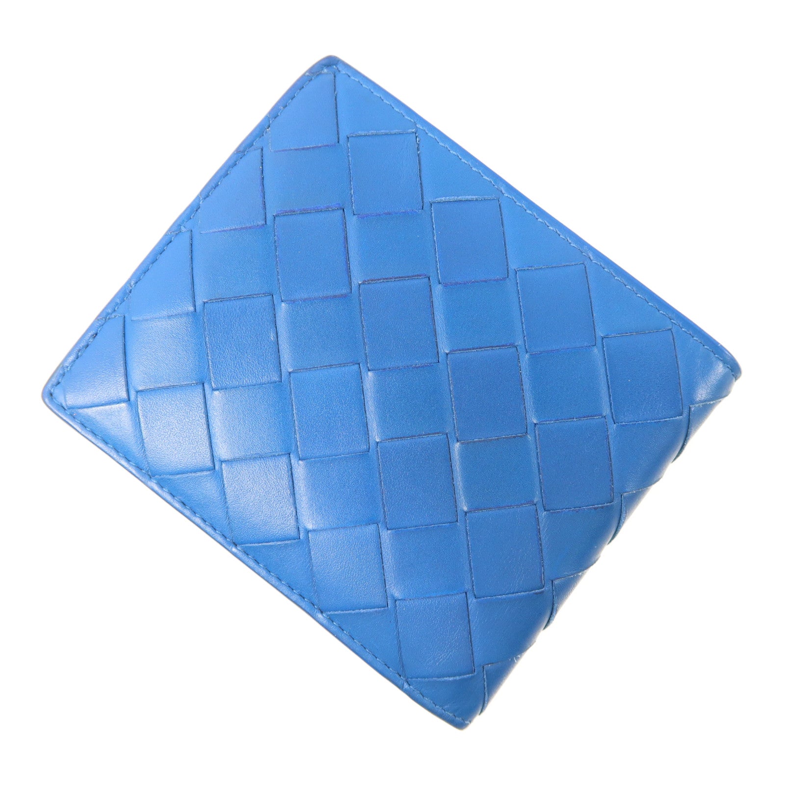 BOTTEGA VENETA 皮革Wallet錢包藍色