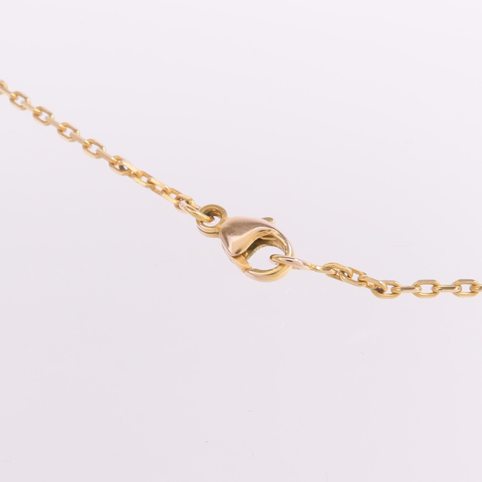 HERMES 金屬/Swift皮革O'Kelly Pendant Necklace項鍊Gold