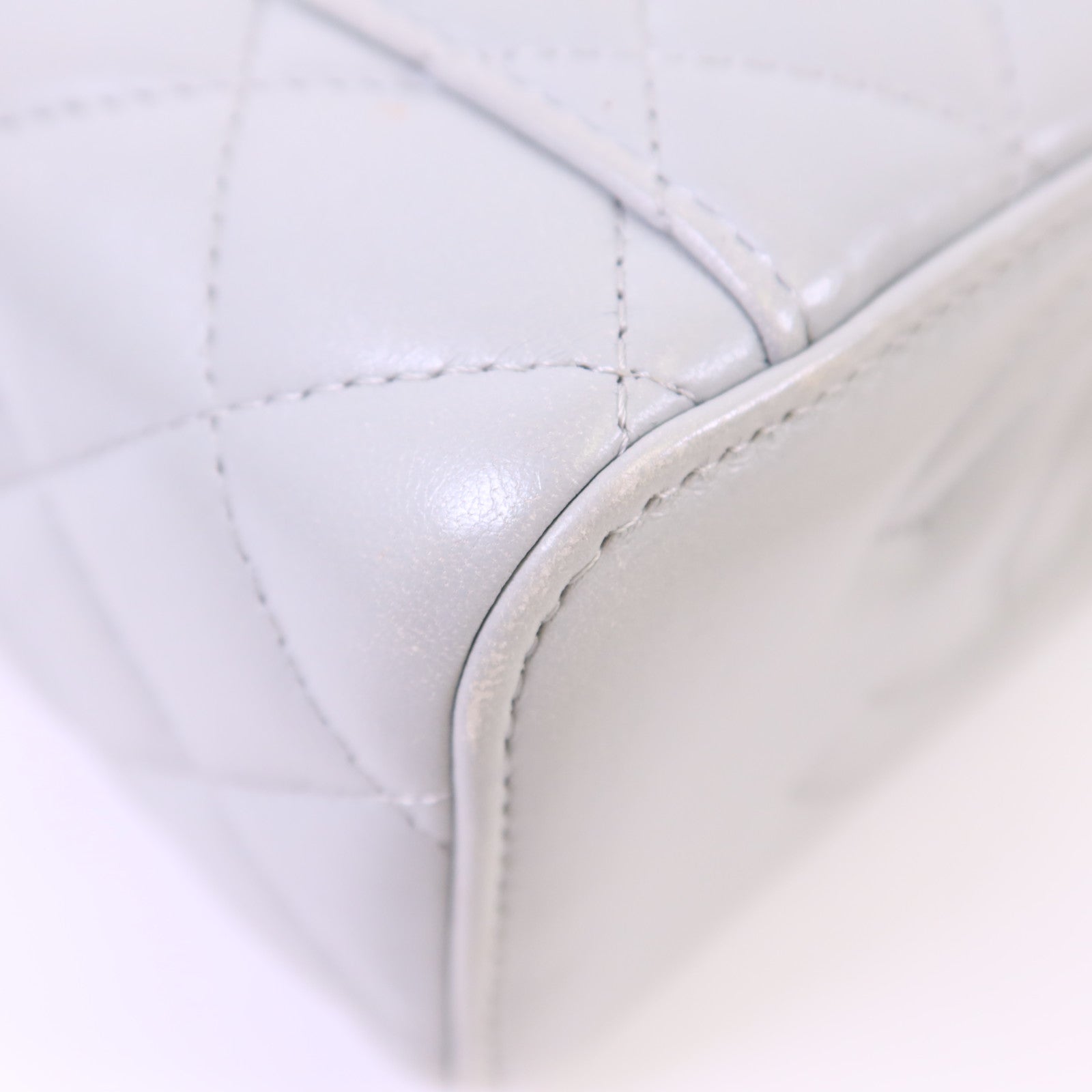 CHANEL 羊皮皮革Vanity Case金扣鏈帶肩背袋