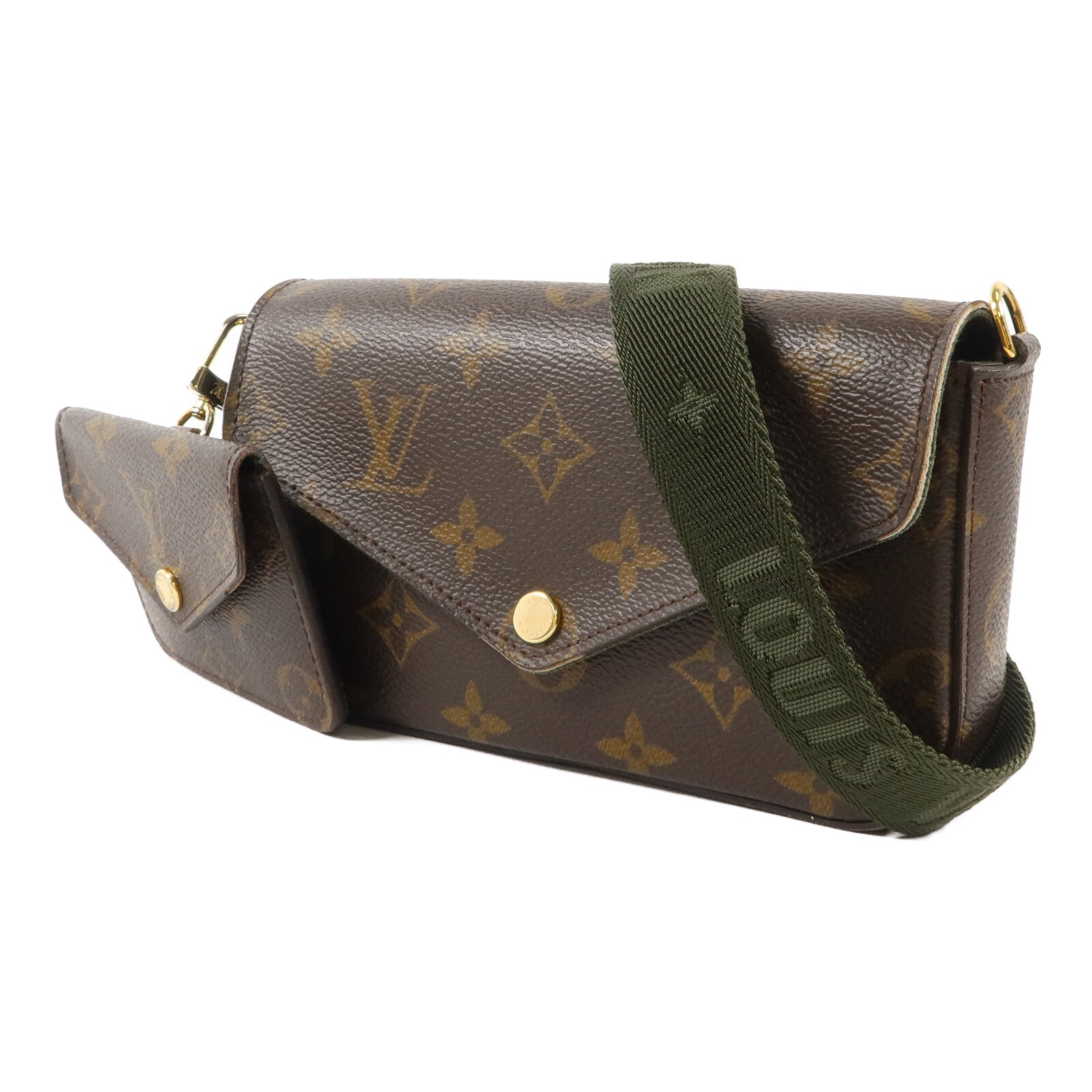 LOUIS VUITTON Monogram Felicie Strap & Go肩背袋