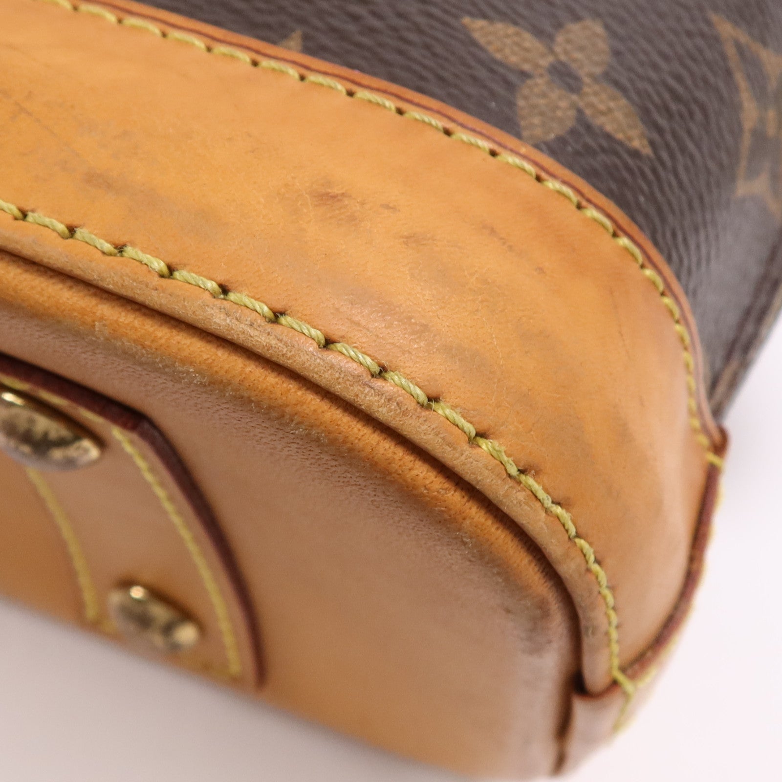 LOUIS VUITTON Monogram Alma BB金扣手挽肩背兩用袋