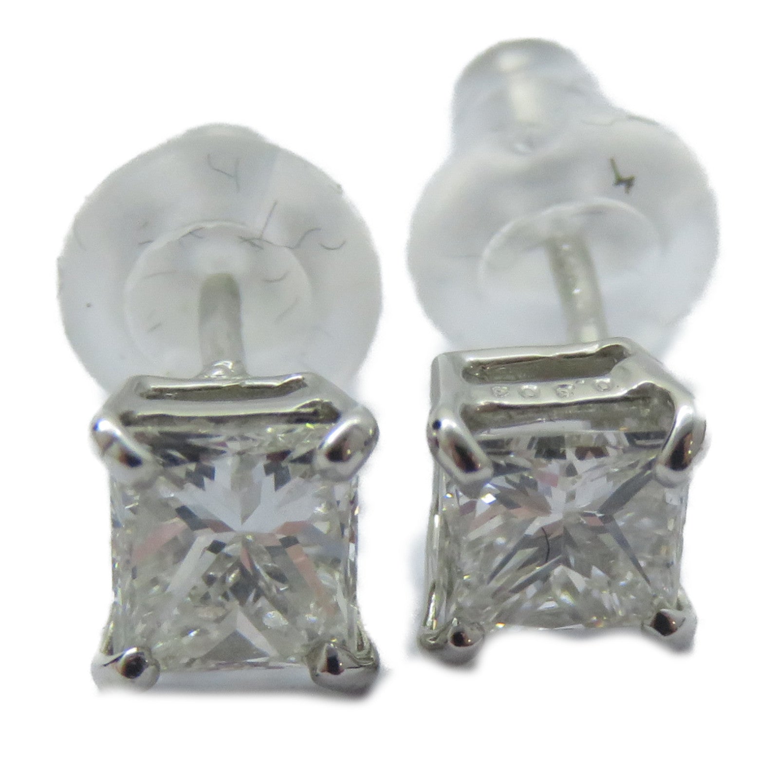 JEWELRY 【激減優惠】鉑金Diamond Earrings 0.622ct鑽石耳環