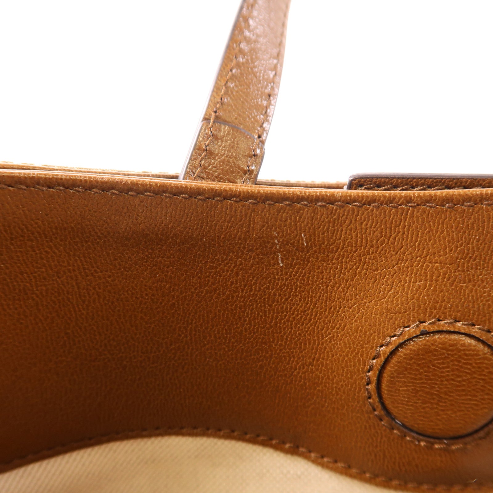 GUCCI GHW Horsebit 2 Way Shoulder Tote Bag 621144 GG Canvas Leather Brown