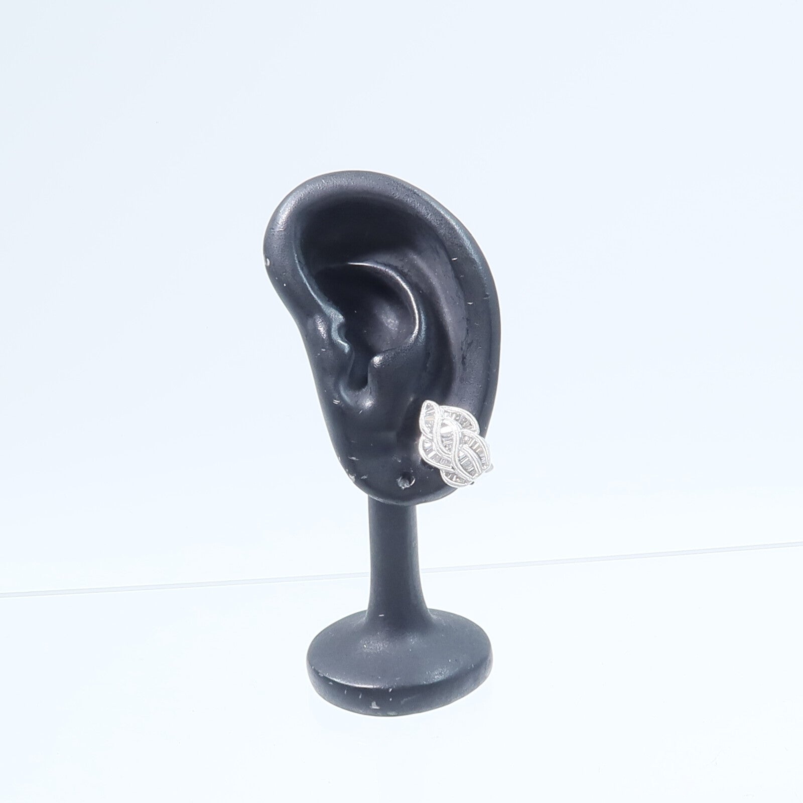 JEWELRY 18K白金Diamond Earrings鑽石耳環