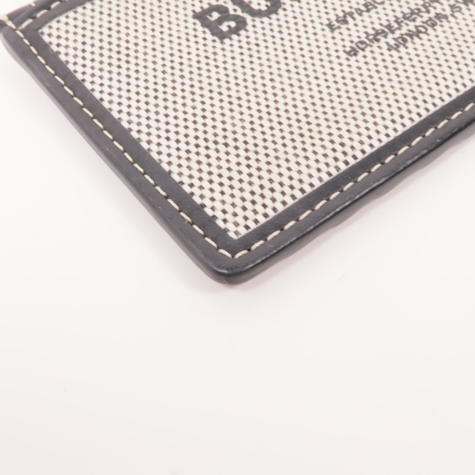 BURBERRY 帆布Card Case金扣卡片套
