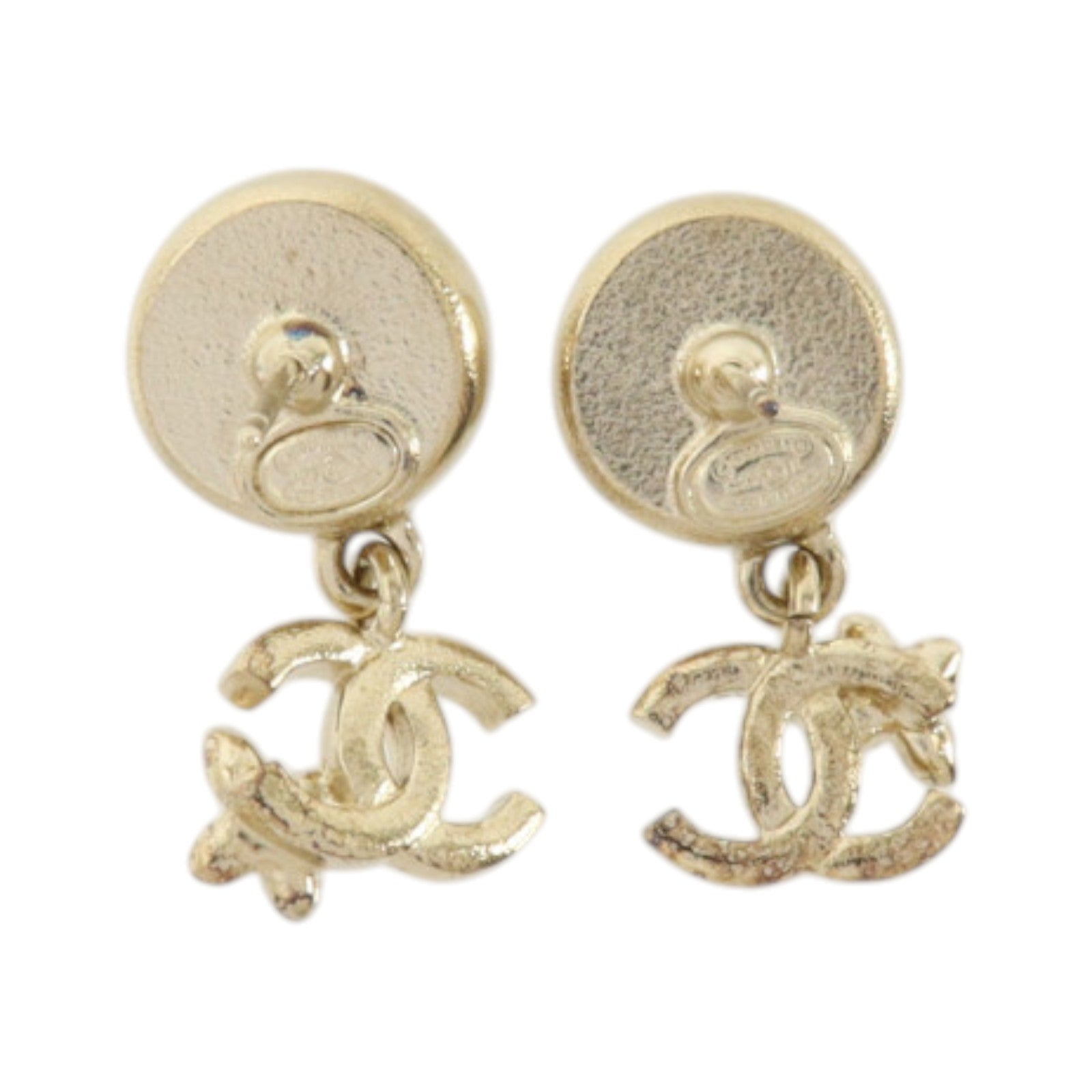 CHANEL 金屬/PVC Earrings耳環