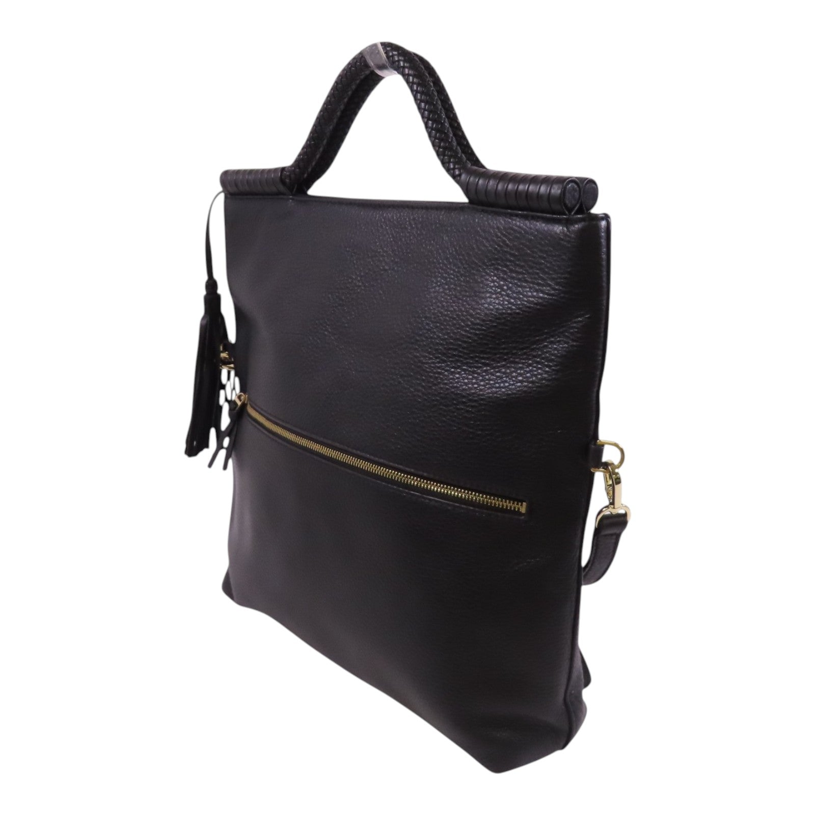 Tory Burch 牛皮皮革2Way Shoulder Bag金扣手挽肩背兩用袋